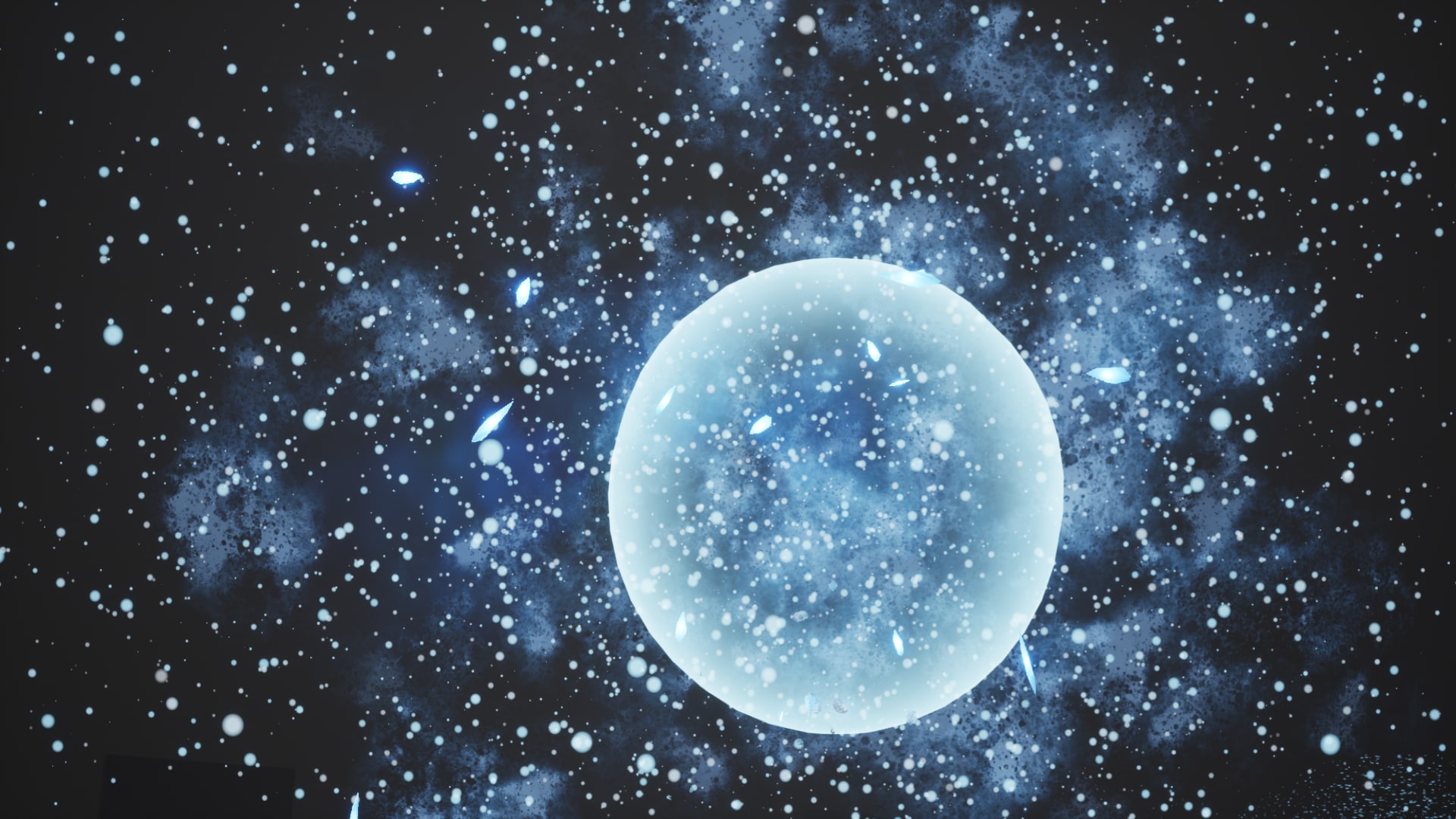Ice Magic Spells Niagara FX