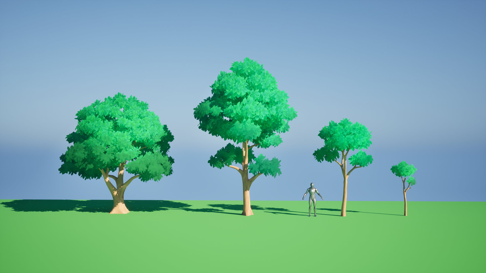 Noch 7291 - Fogliame Per Prato E Alberi, Verde Medio, 20x23 Cm - Adatto A Scala G, H0, TT, N, Z