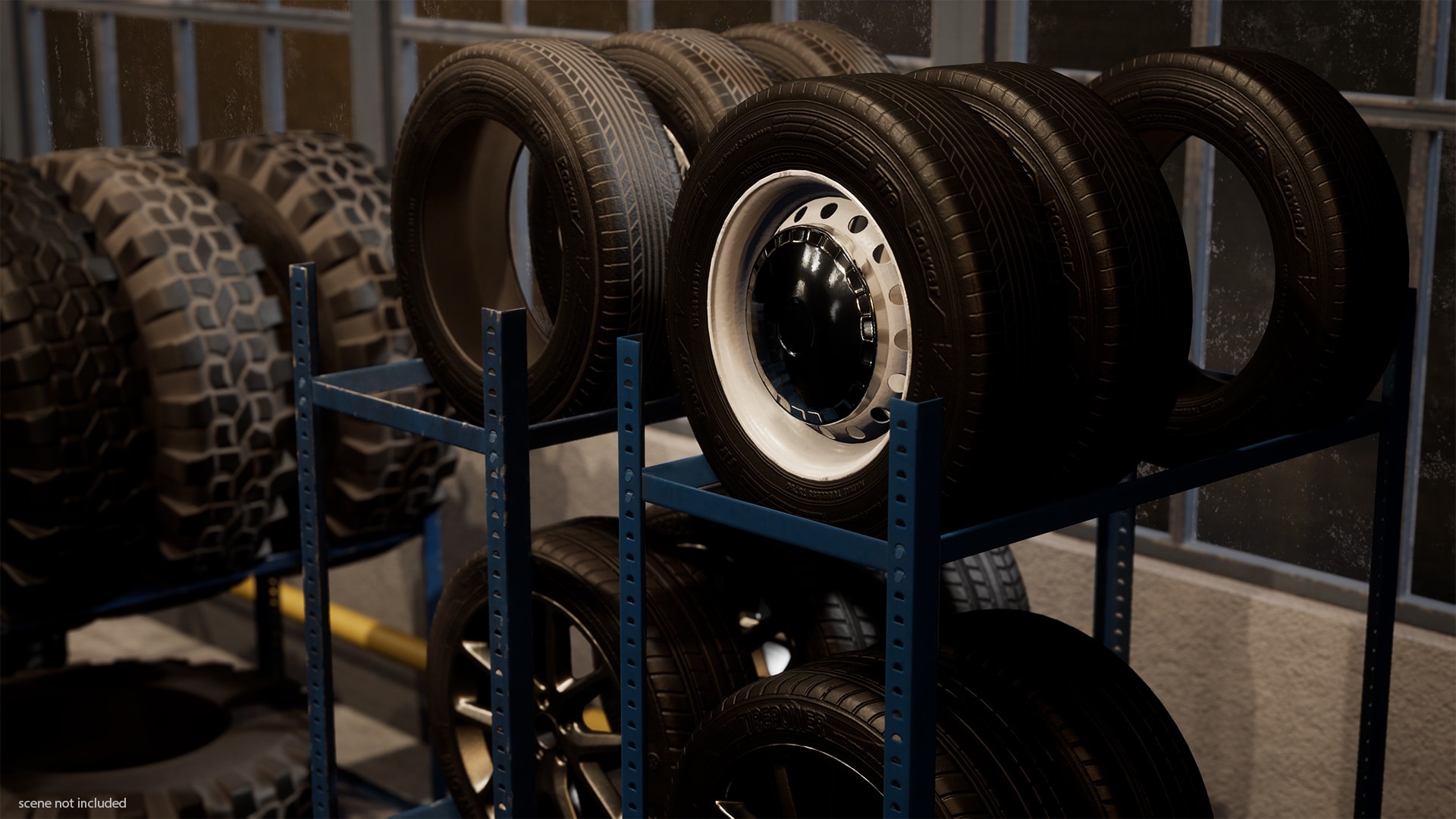 Wheels + Car Parts Pack in Props UE Marketplace
