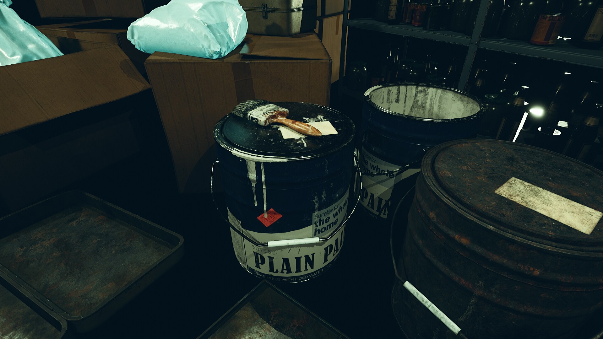 Basement Props and Cardboard Boxes Pack in Props UE Marketplace