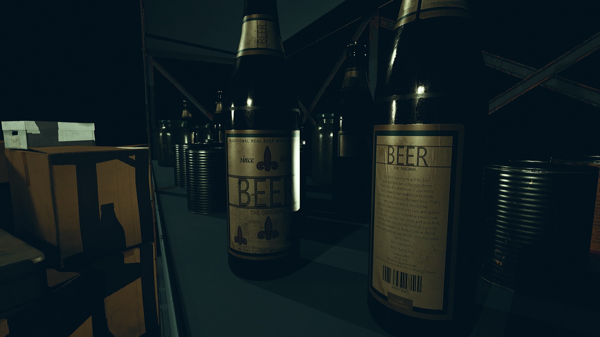 Basement Props and Cardboard Boxes Pack in Props UE Marketplace