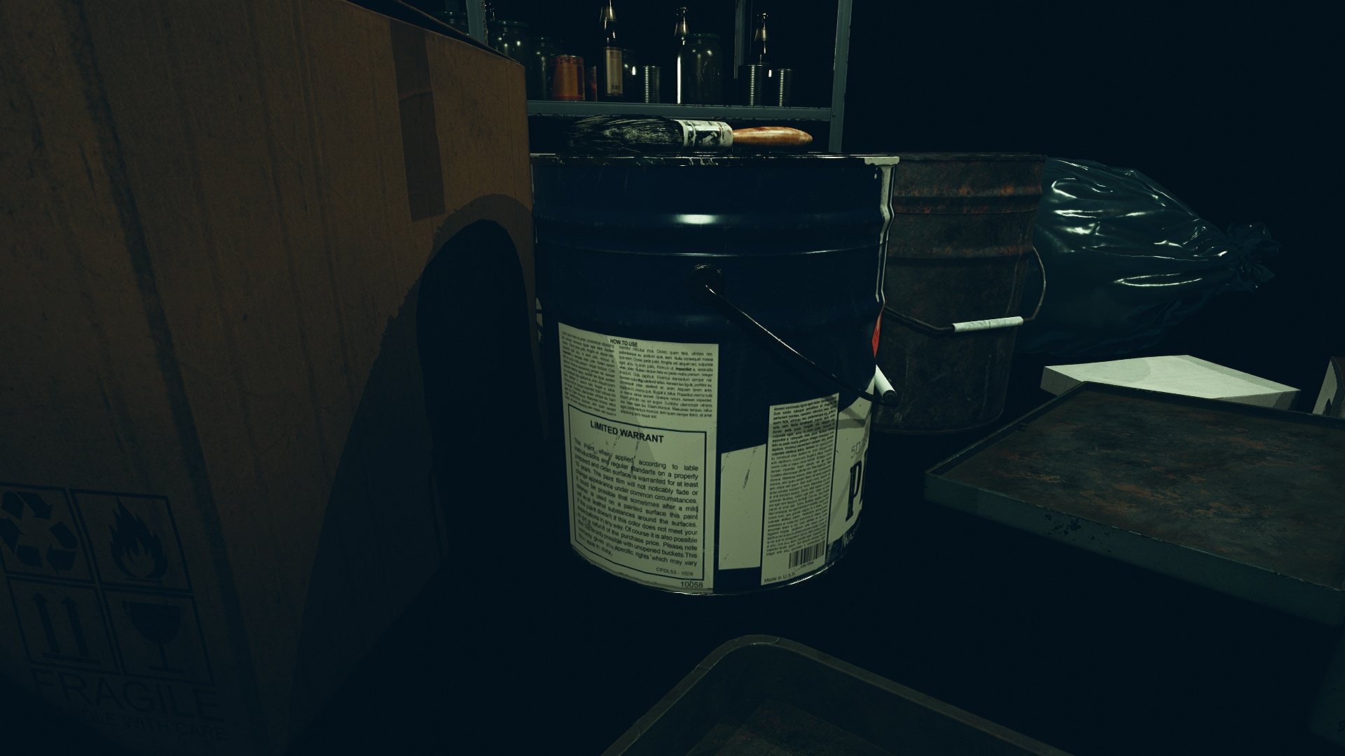 Basement Props and Cardboard Boxes Pack in Props UE Marketplace