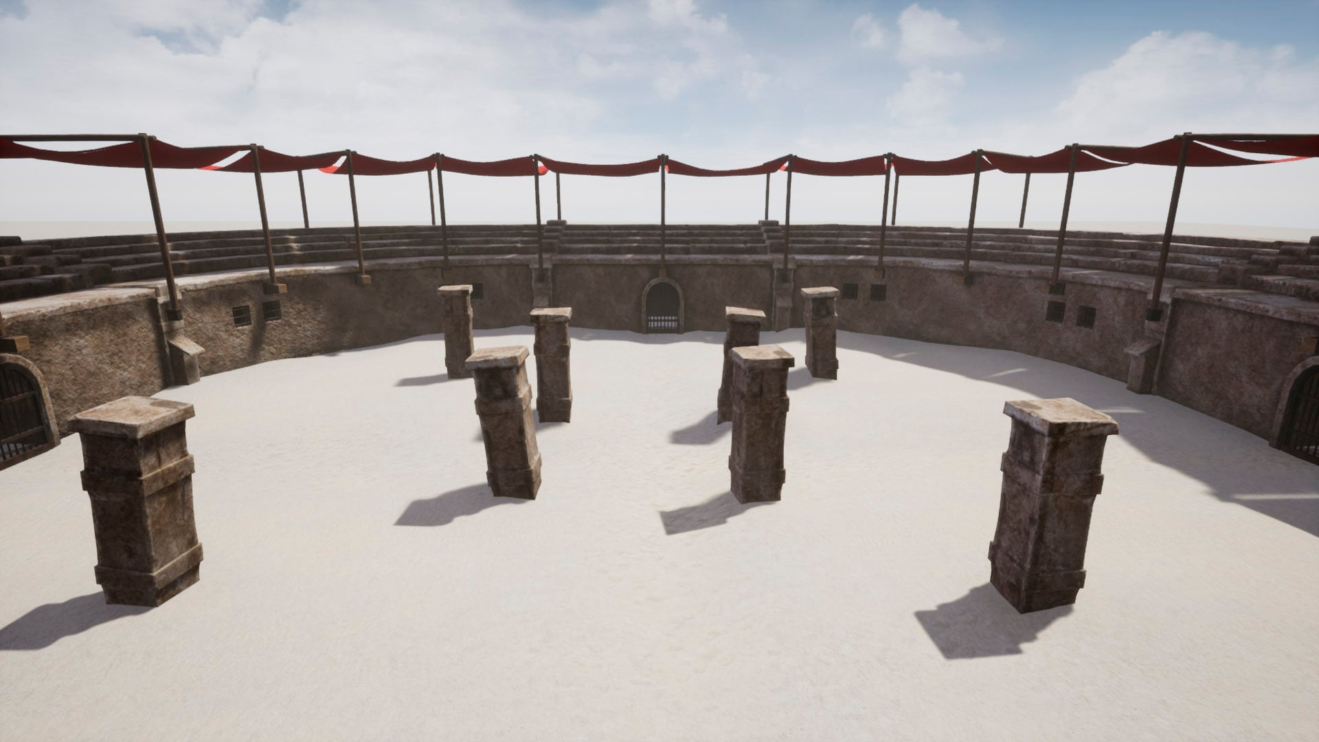 Arena for Battles in Environments - UE Marketplace