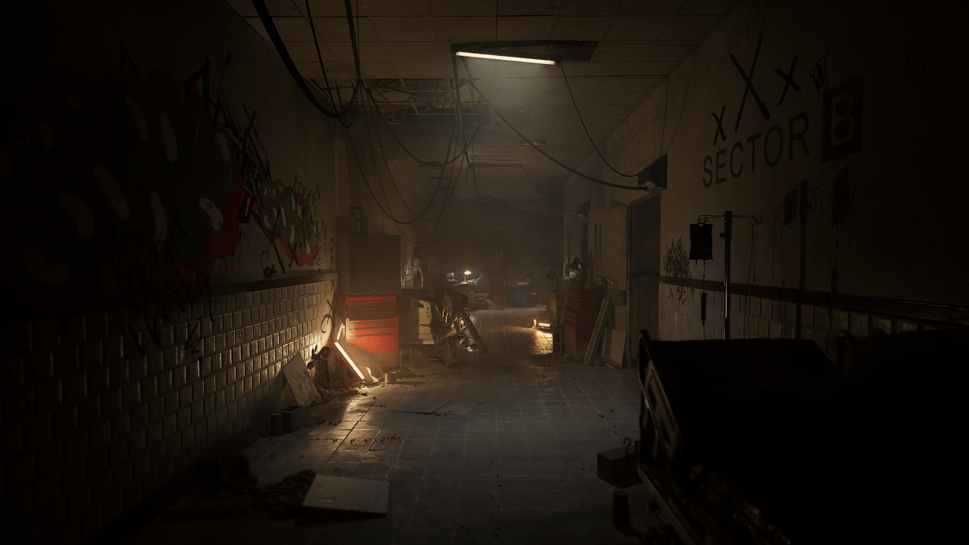 Modular Abandoned Hospital (Horror Hospital, Abandoned hospital, Hospital)