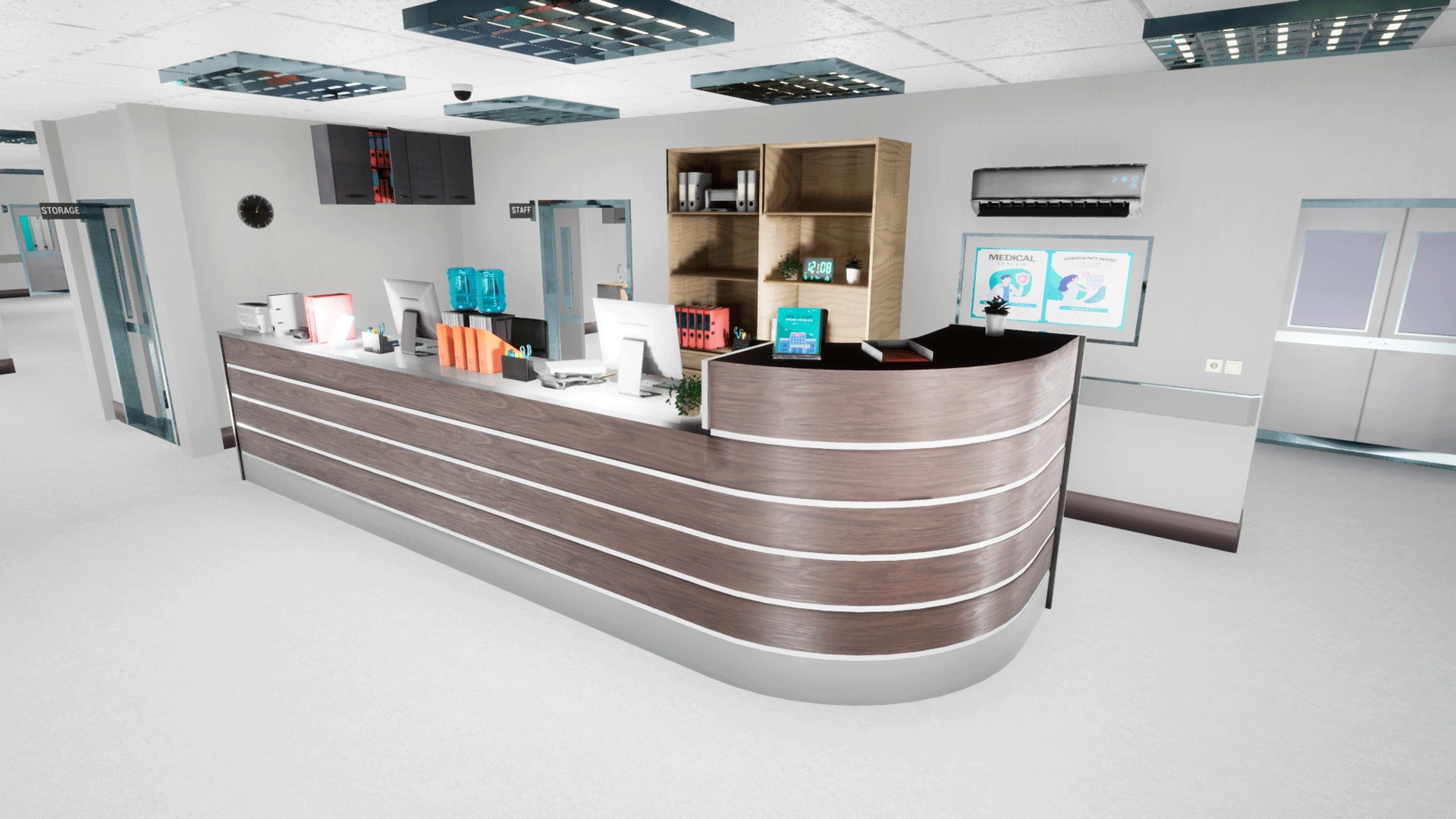 Hospital rooms – standard assets