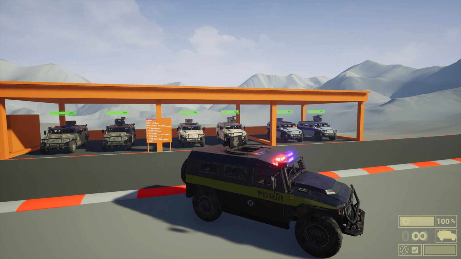 Driveable Vehicle Imv Rhino ブループリント Ue マーケットプレイス