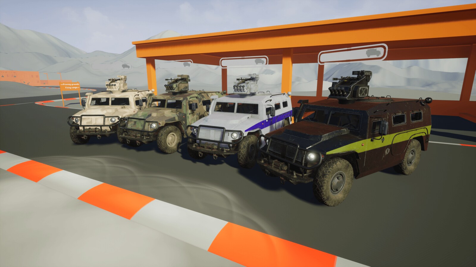 Driveable Vehicle Imv Rhino ブループリント Ue マーケットプレイス