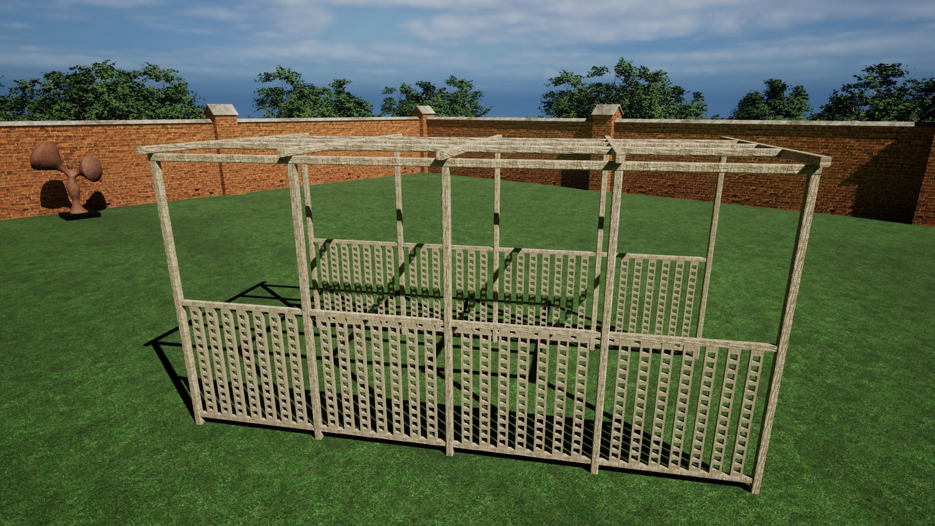 Gazebo Generator in Props UE Marketplace