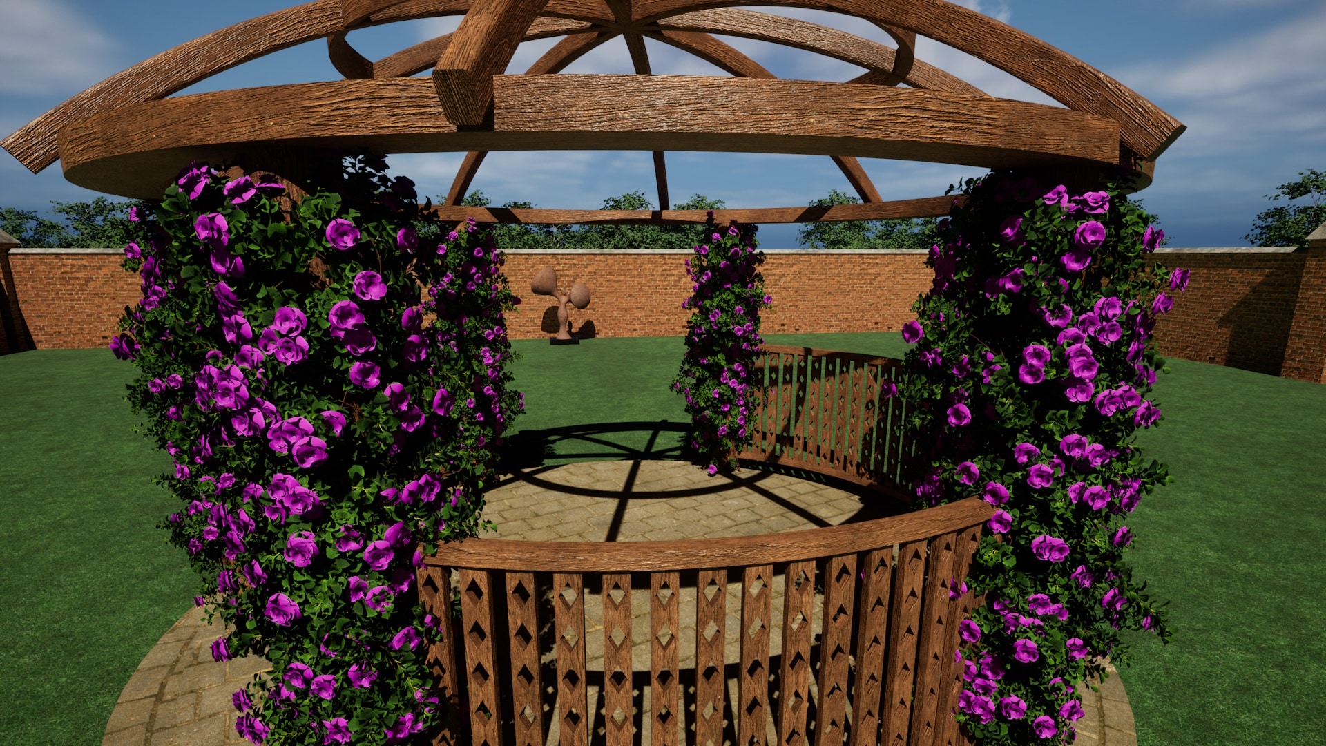 Gazebo Generator in Props UE Marketplace