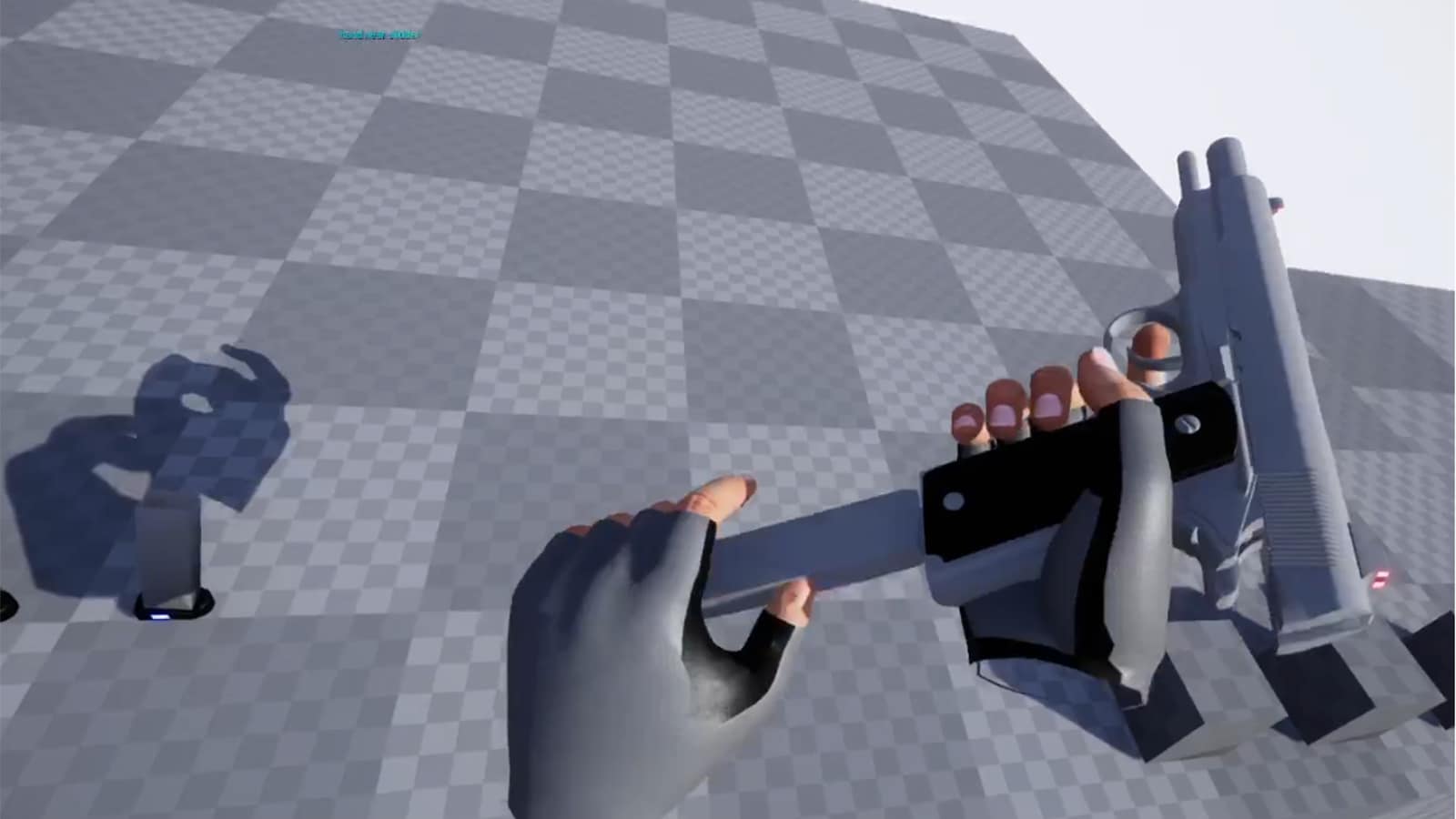 Virtual Reality Pistol in Weapons UE Marketplace