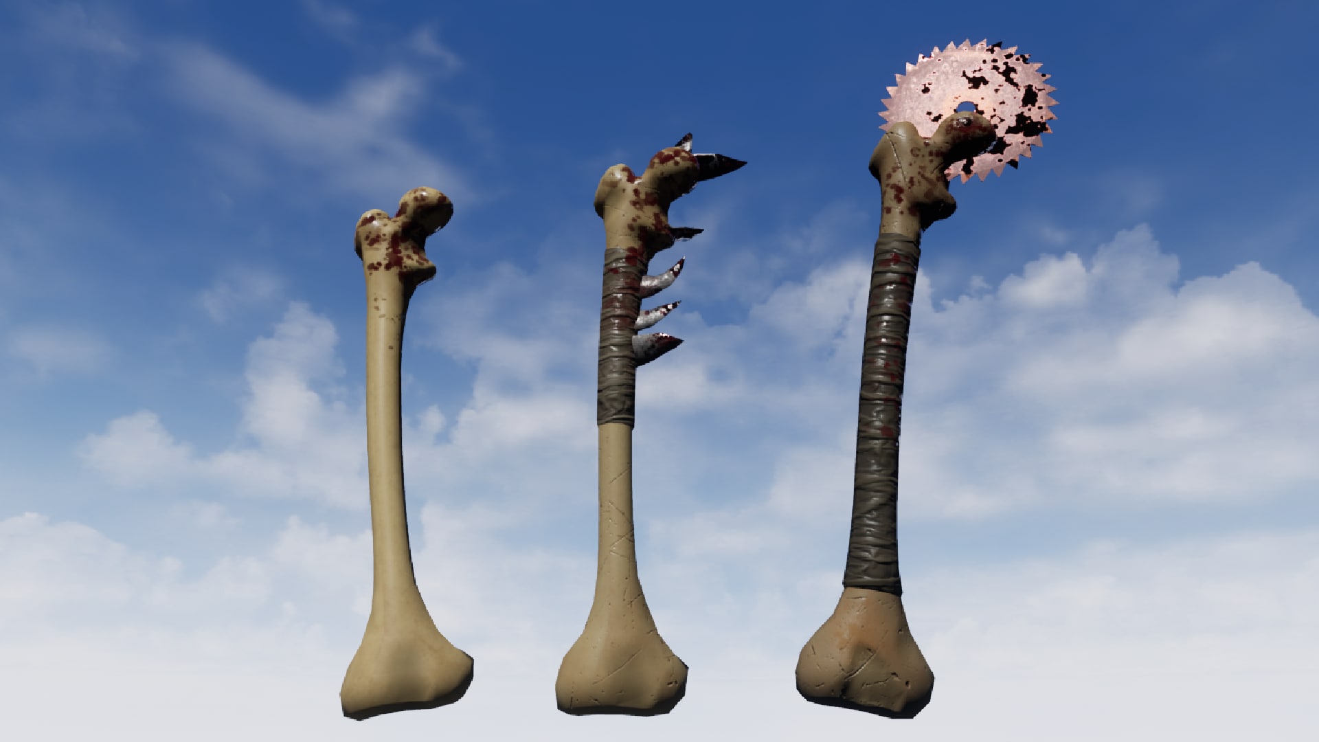 Upgradeable Improvised Weapons in Weapons UE Marketplace