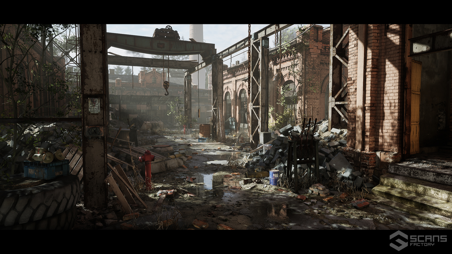 [SCANS] Industrial Abandoned Buildings - Modular Environment