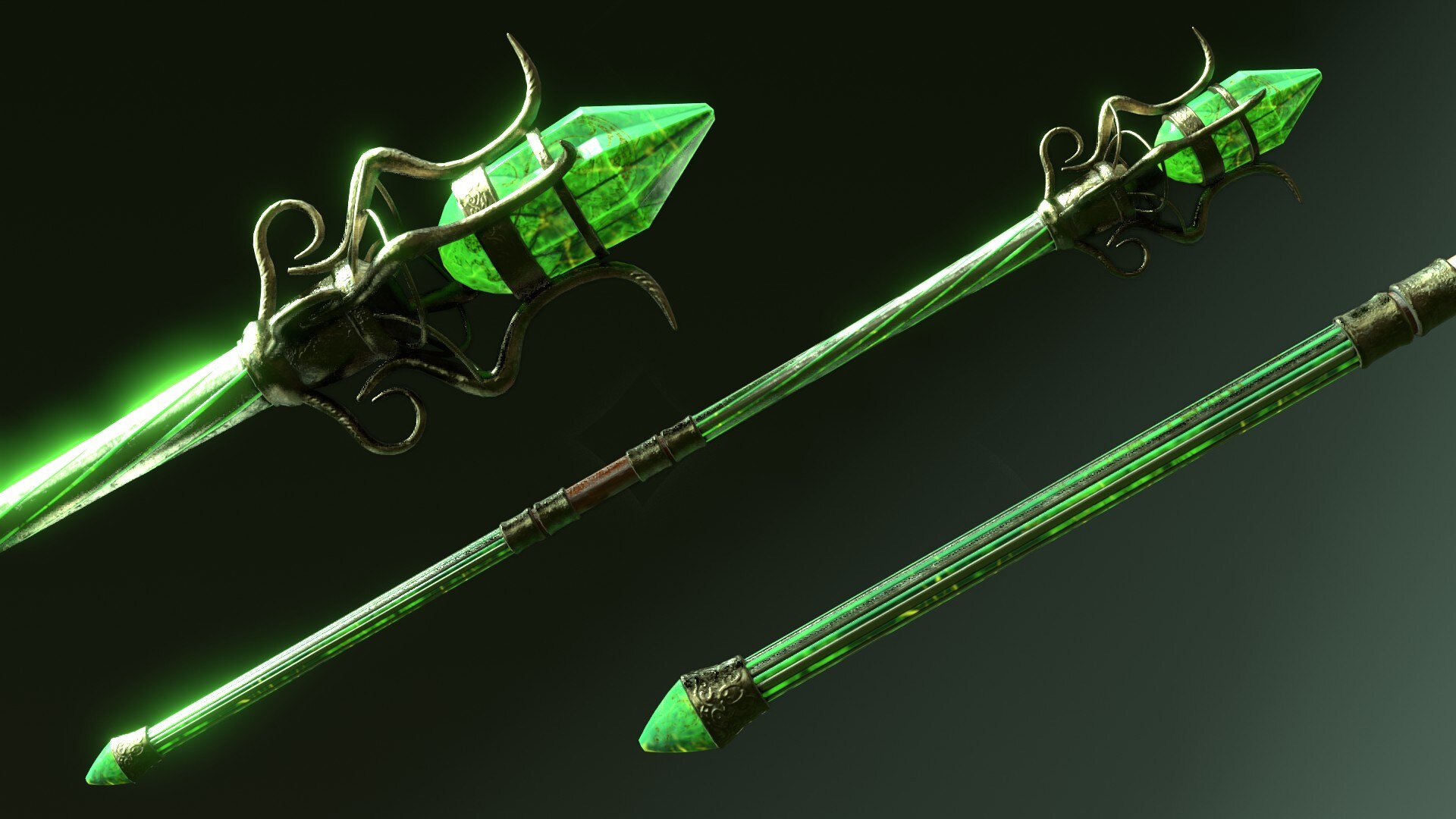 Fantasy Jade Weapon Set in Weapons UE Marketplace