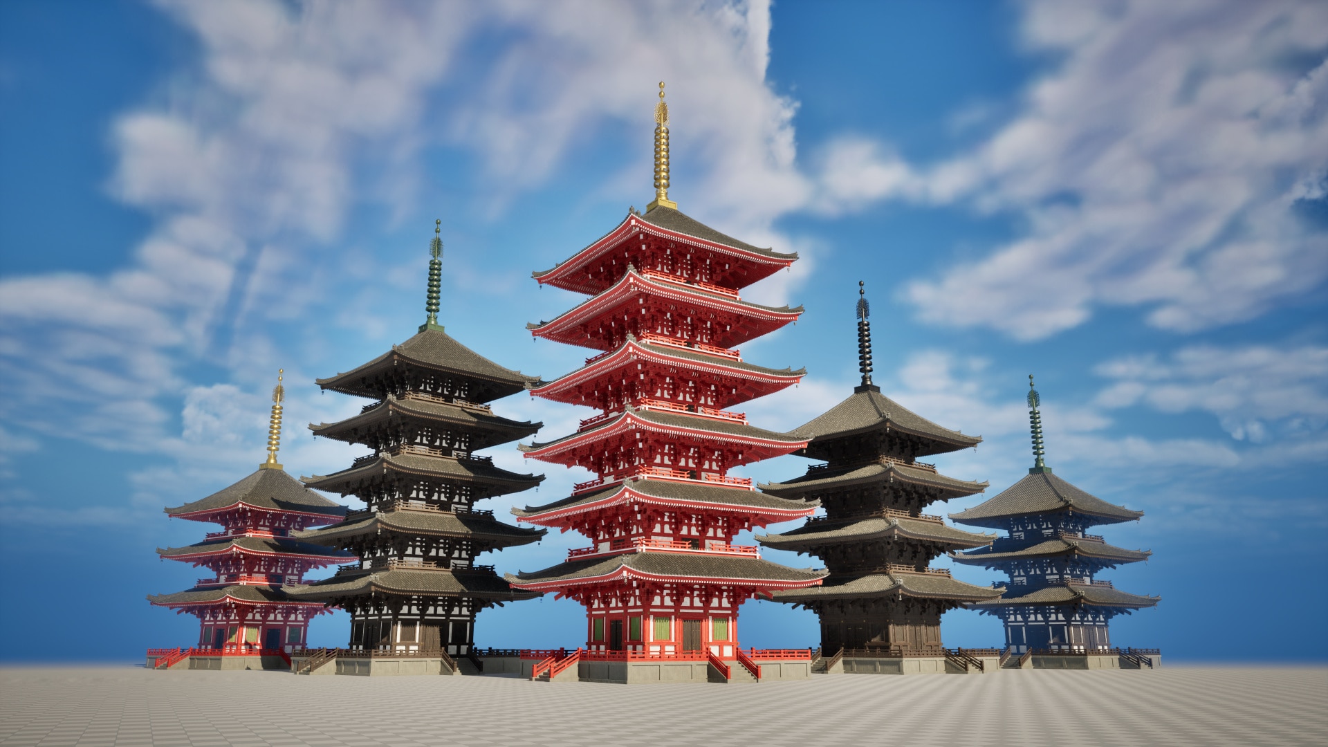 Japanese Pagoda Kit