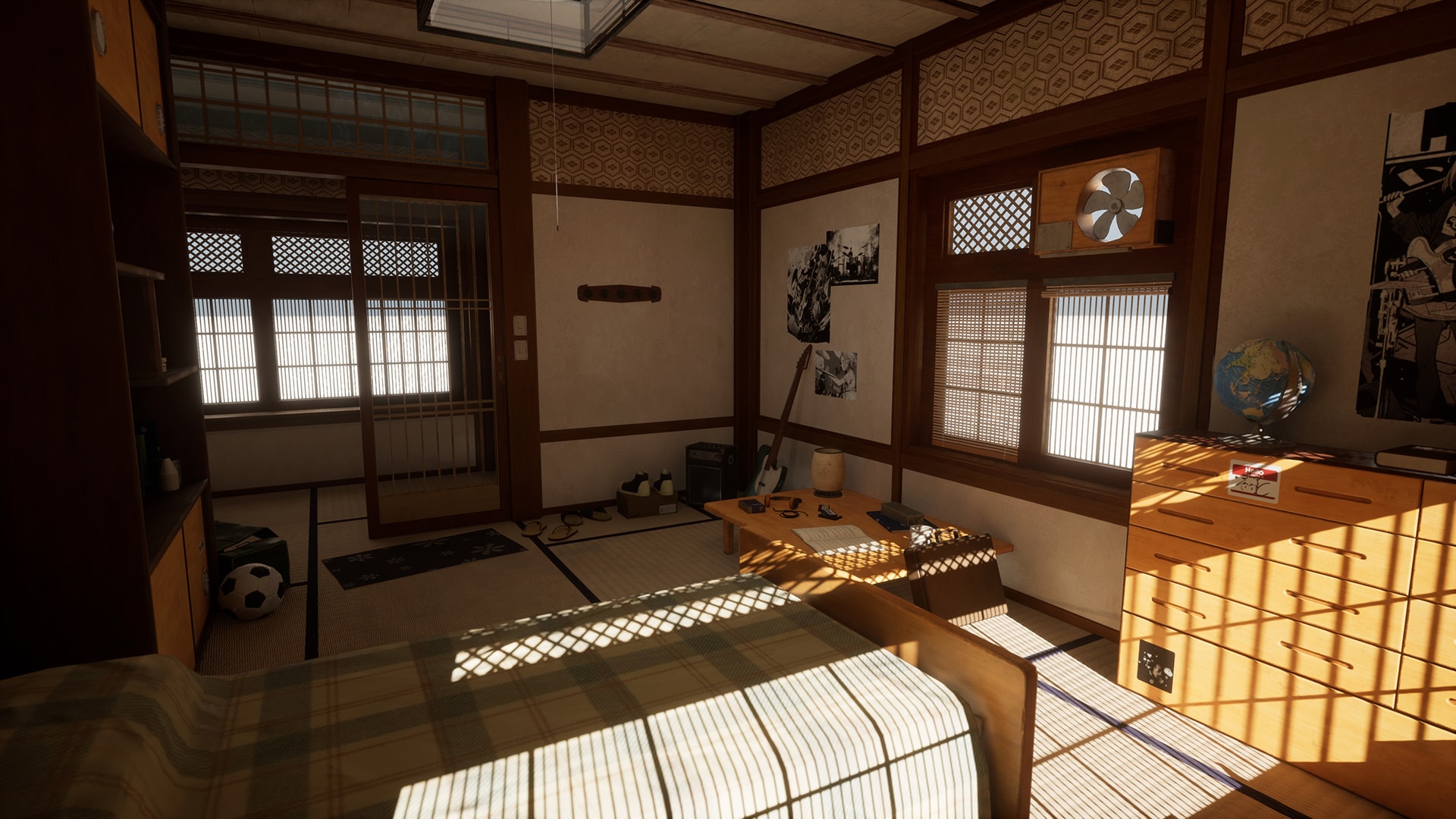 在环境创建的Interior Japanese Bedroom 01 虚幻引擎商城