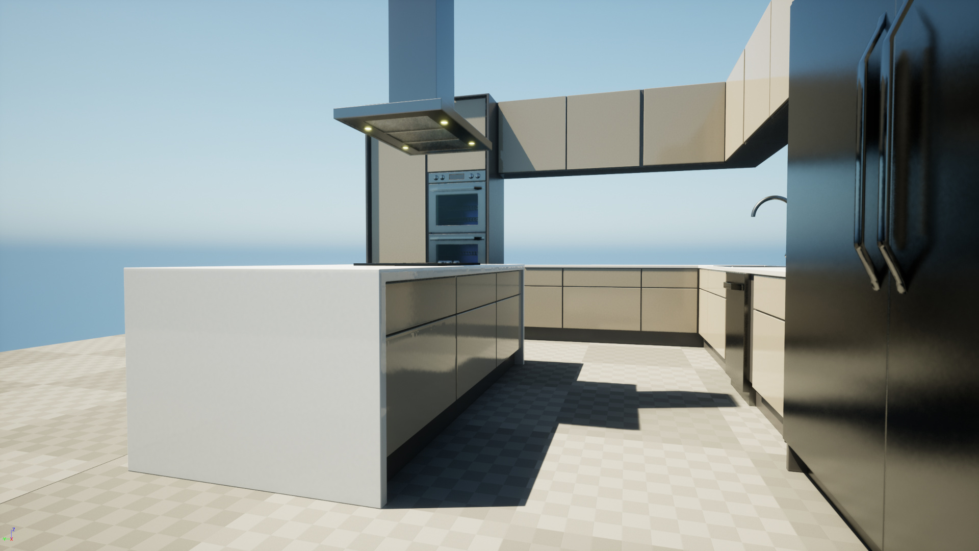 Bundle - Modern Kitchen - Living Room & Dining Room