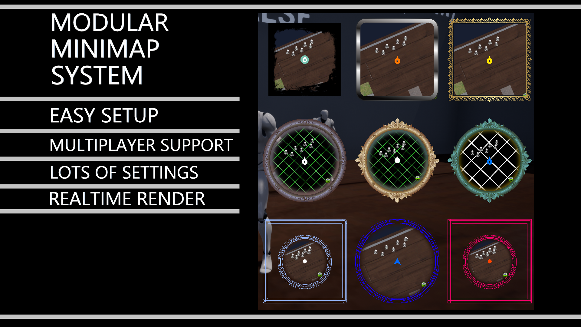 Modular Realtime Minimap System