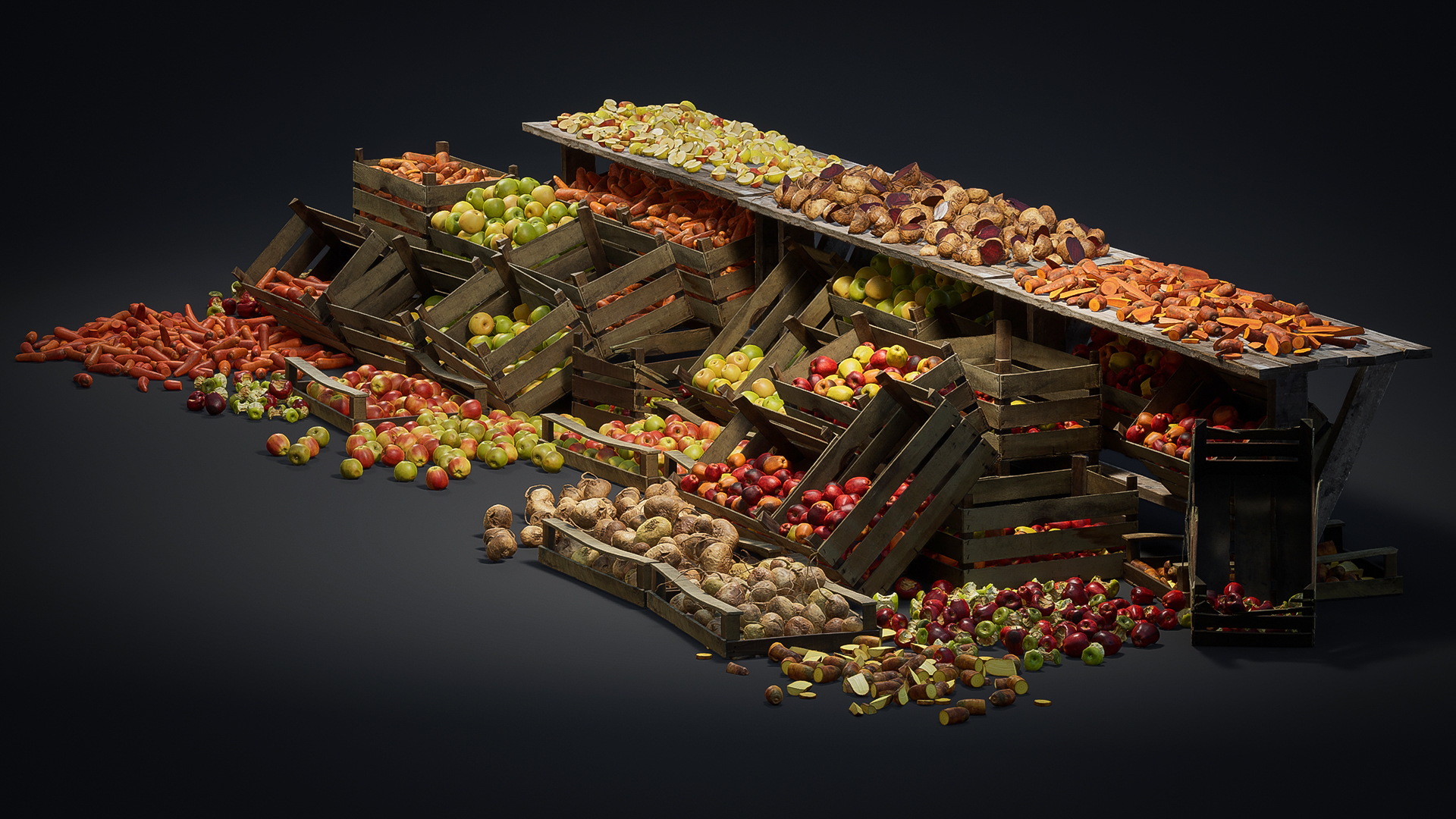 fruits vegetables Vol1