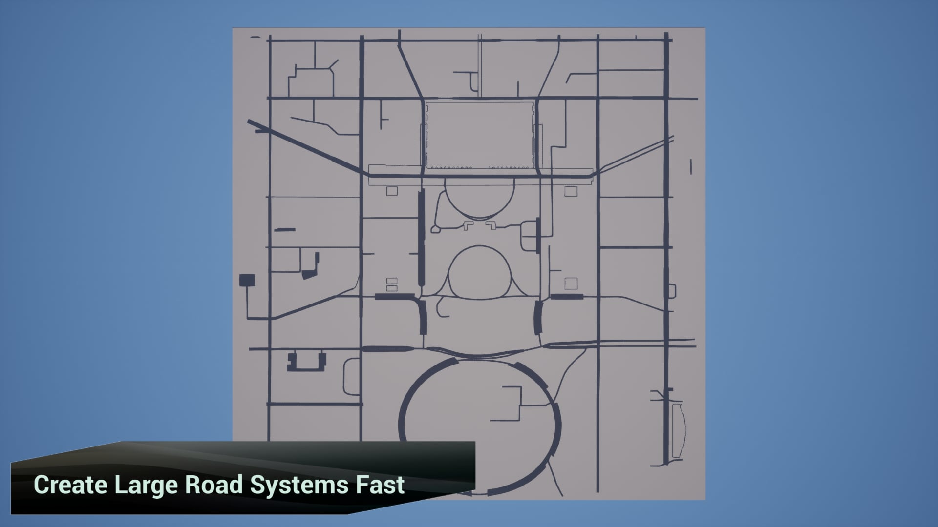 Dynamic Road System in Blueprints - UE Marketplace