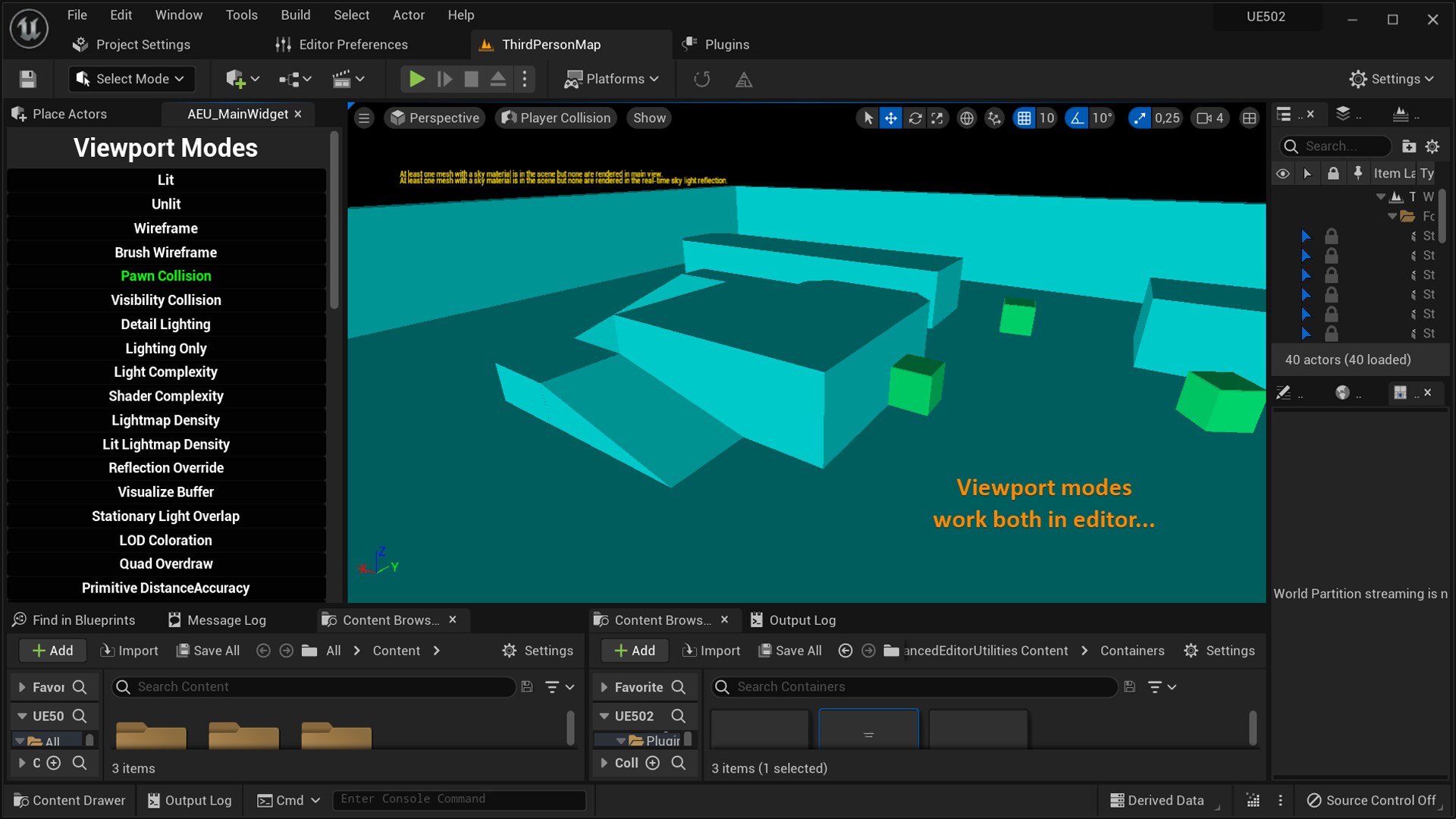AdvancedEditorUtilities in Code Plugins - UE Marketplace
