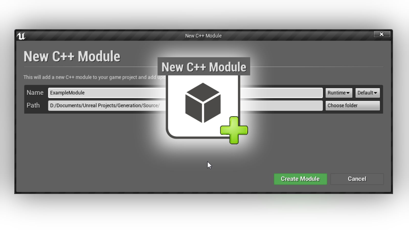 New C++ Module tool in Code Plugins - UE Marketplace