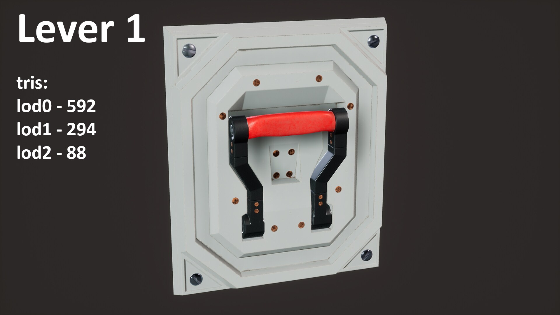 Buttons&Levers props (10 pcs, animated) in Props UE Marketplace