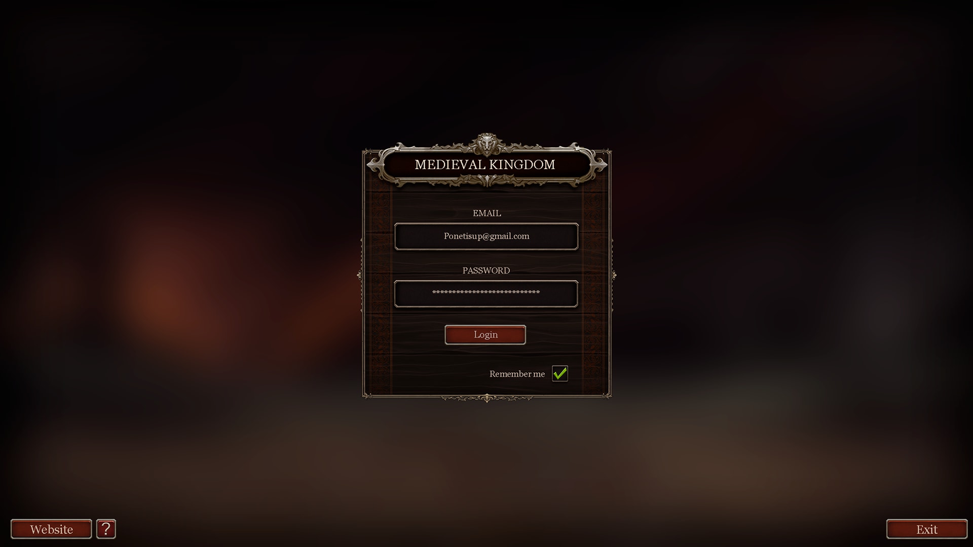 Medieval Kingdom UI