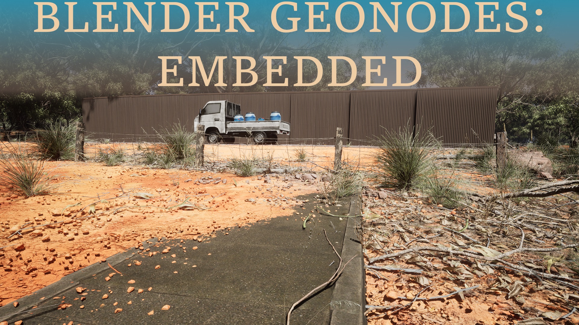 Blender Geonodes: Embedded