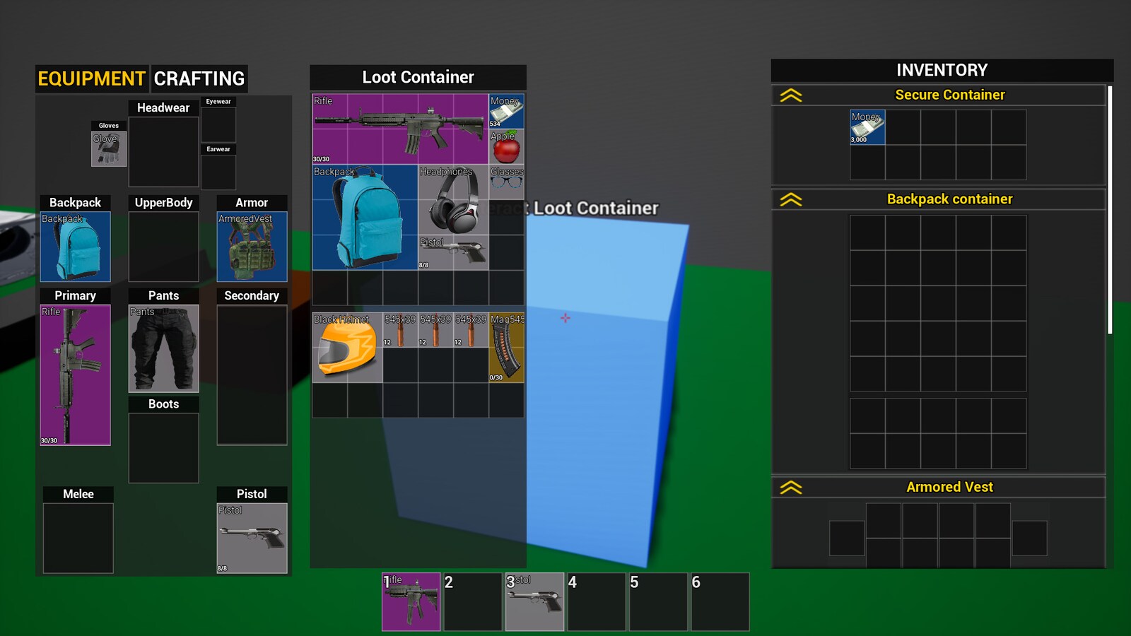 Advanced Jigsaw Inventory system in Blueprints UE Marketplace