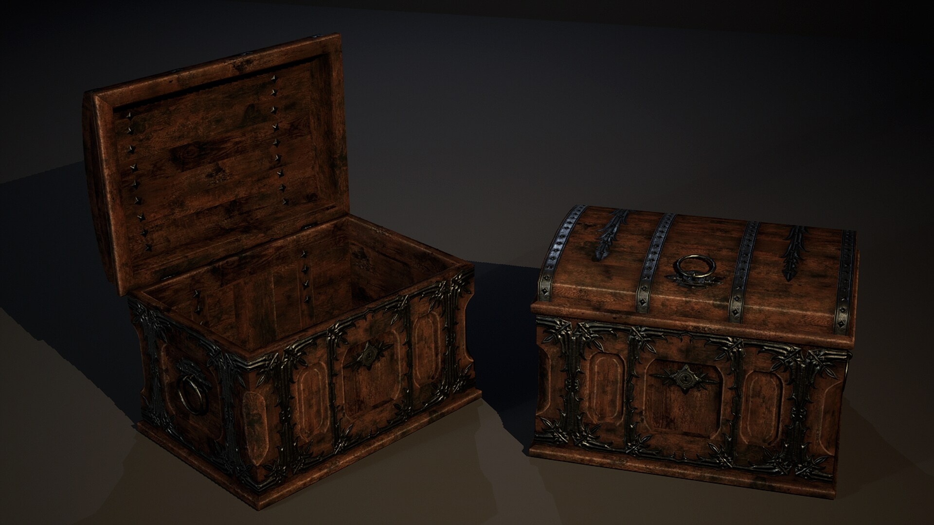 Loot Crates Fantasy/Medieval in Props UE Marketplace