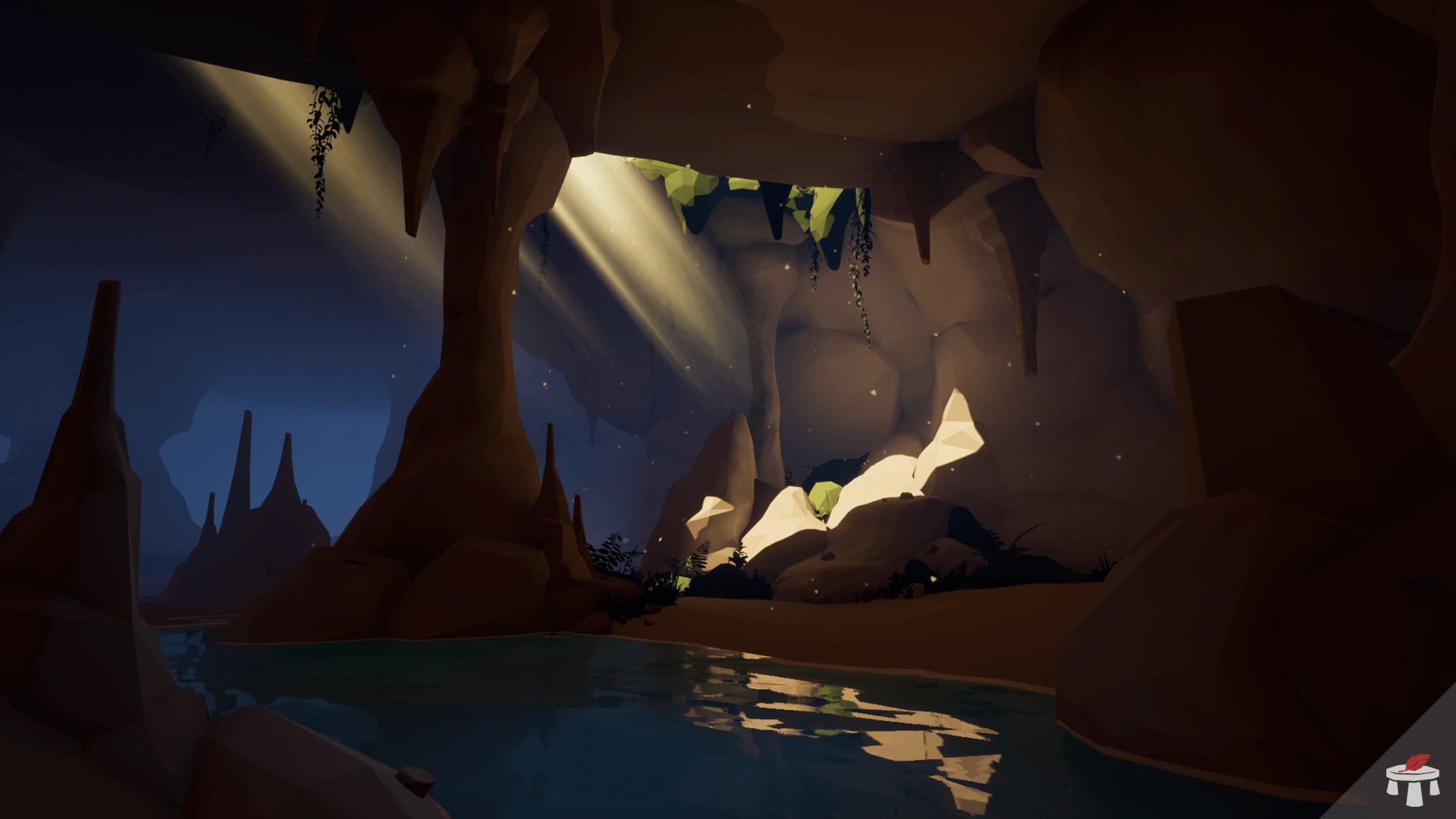 Low Poly Series - Caverns in Environments - UE Marketplace