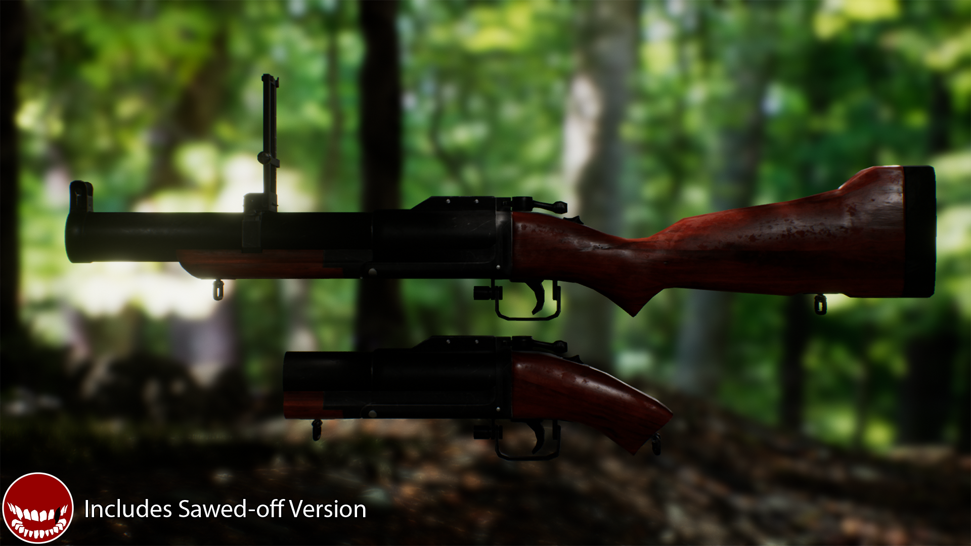 Animated FPS M79 Grenade Launcher with VFX and SFX