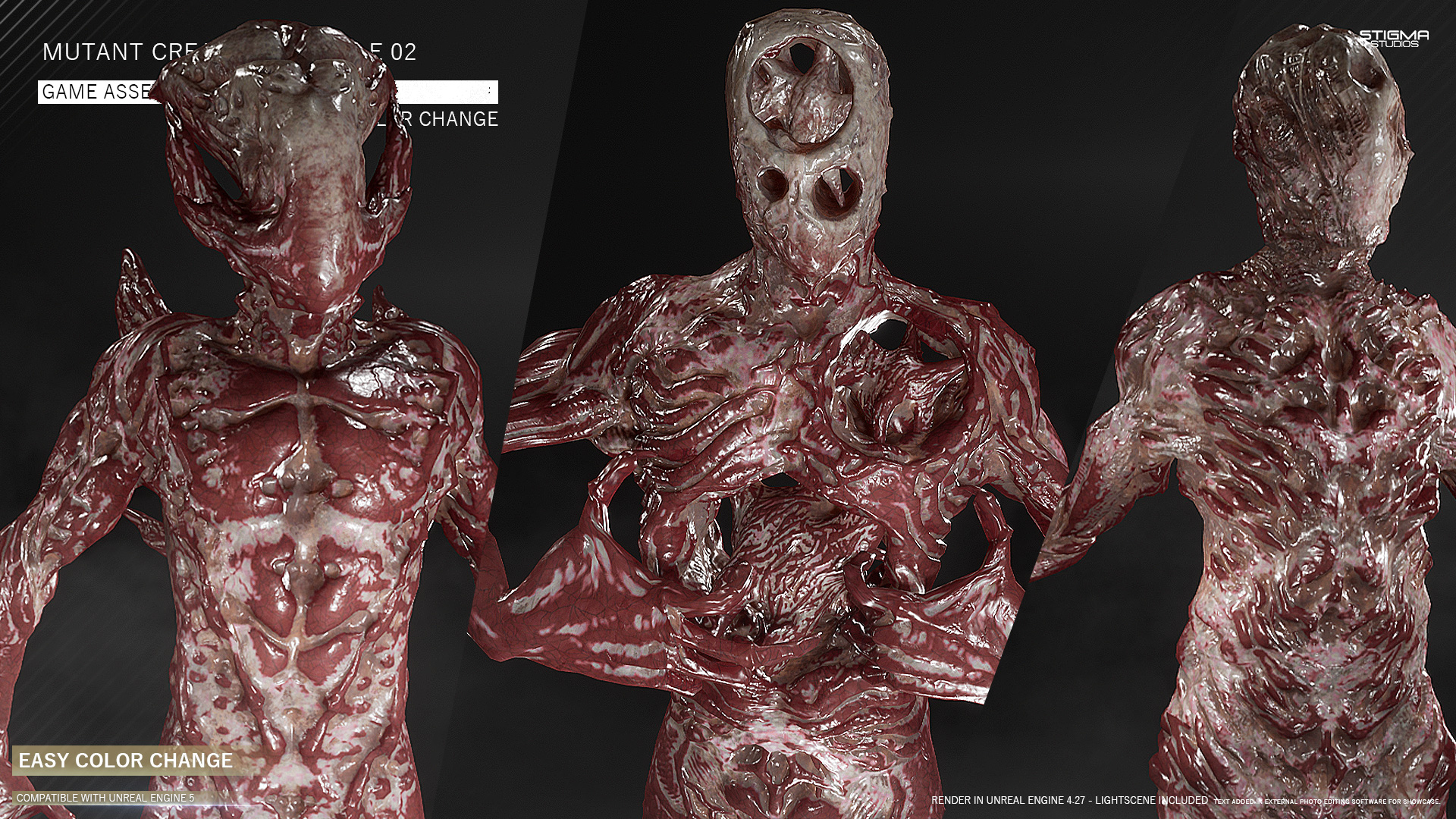 Mutant Creature Mega Bundle 01 - Game Assets + Extra