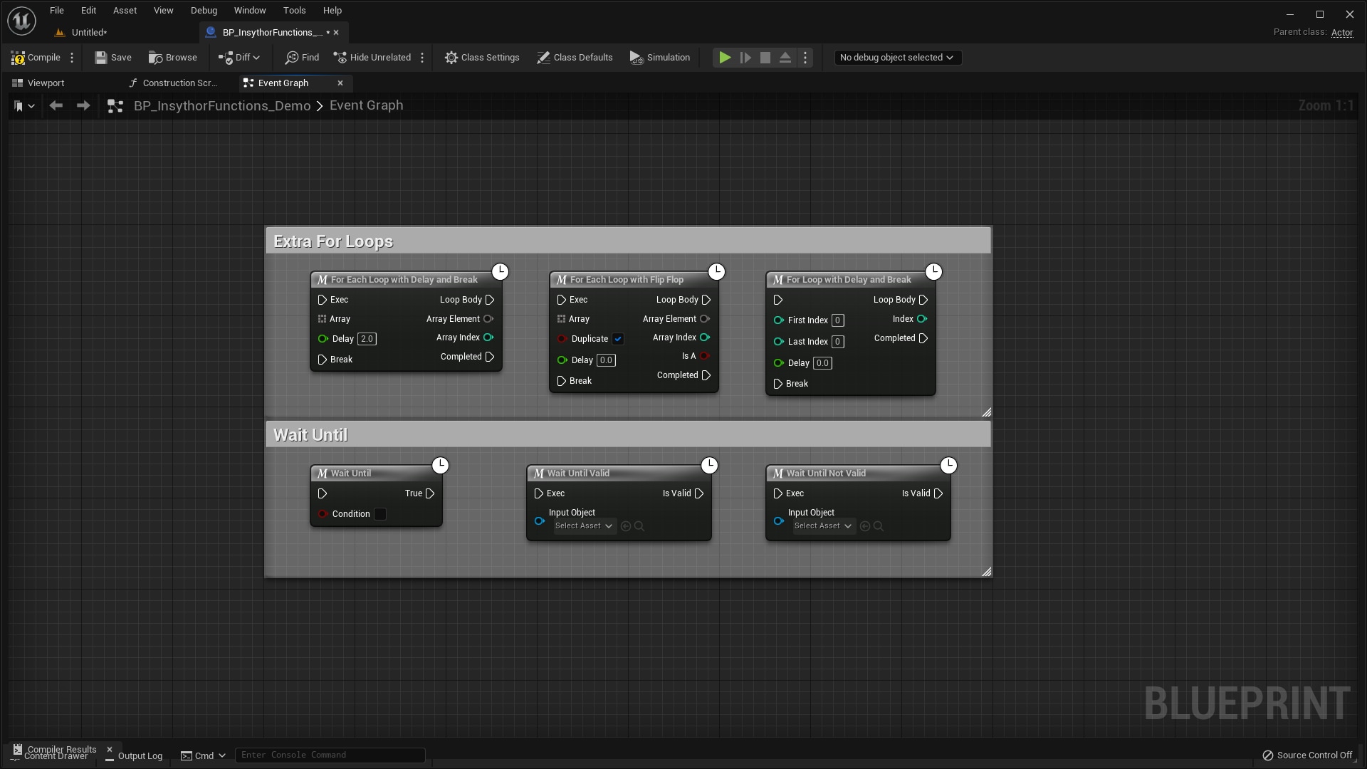 Insythors Blueprint Nodes in Code Plugins - UE Marketplace