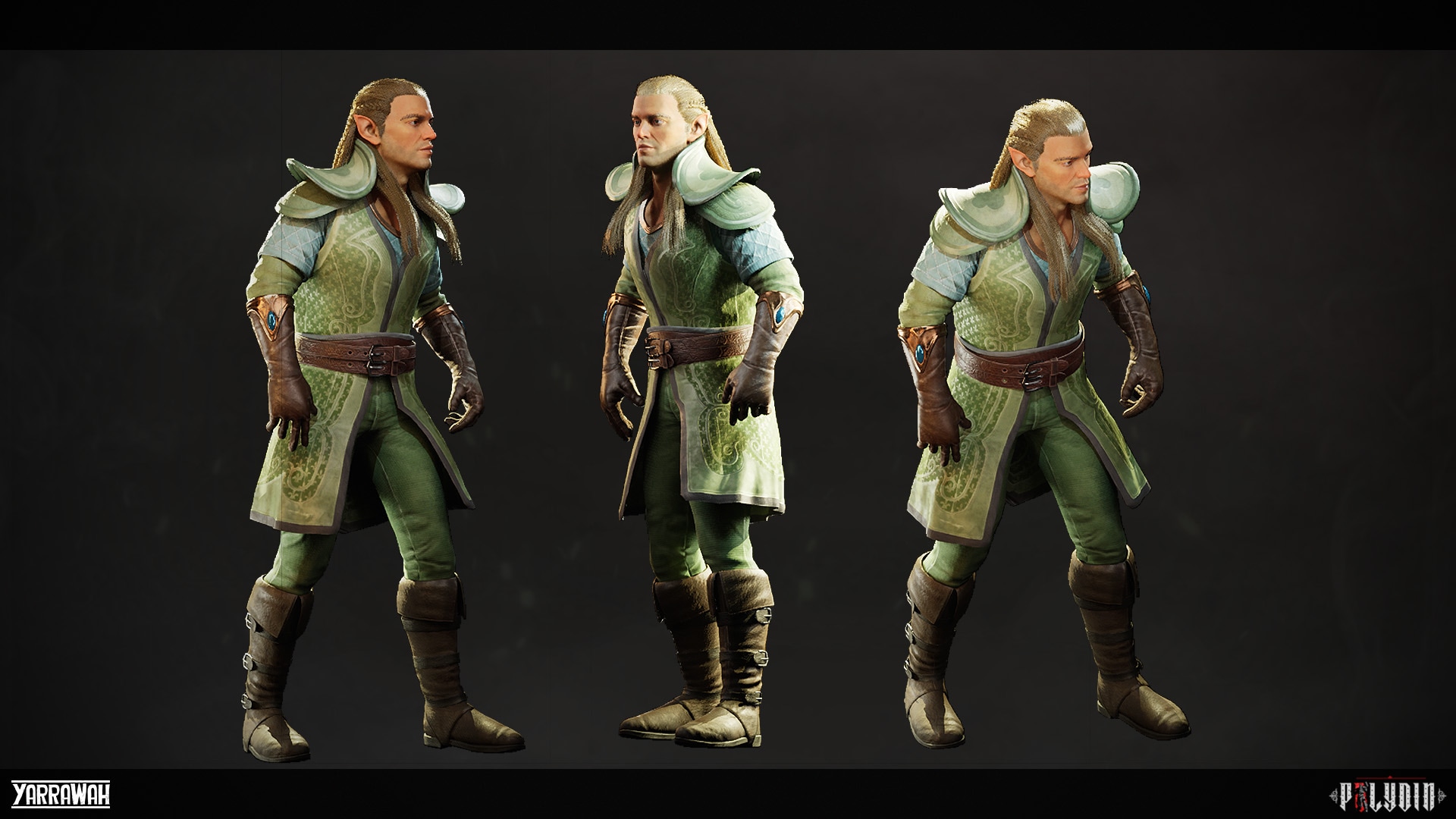 Four Pack - Male Elf - Fantasy Elves Collection in Characters - UE