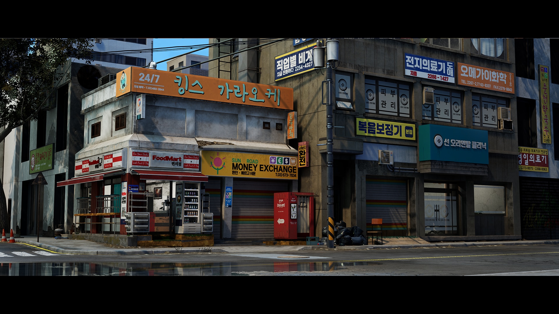 Korean Corner Store in Environments UE Marketplace
