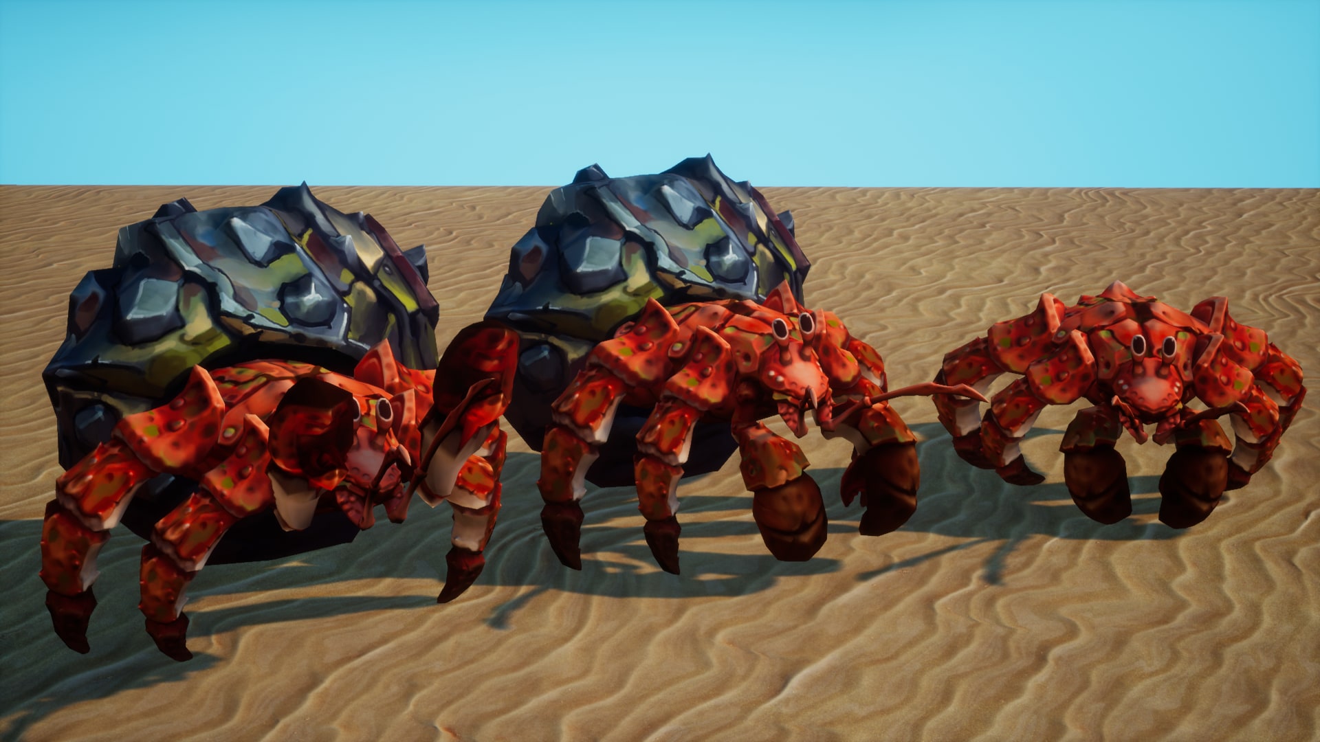 Stylized Fantasy Hermit Crab：キャラクター - UE マーケットプレイス