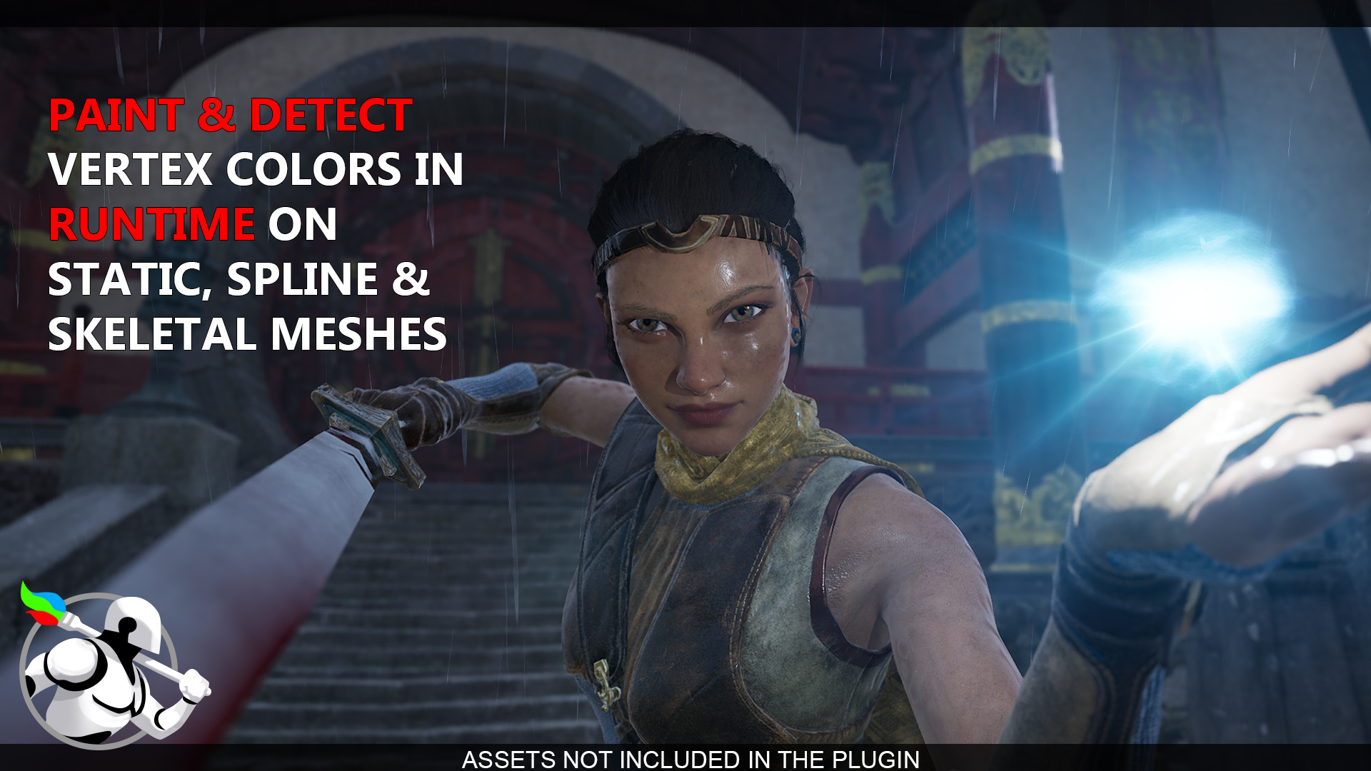 Runtime Vertex Color Paint & Detection Plugin
