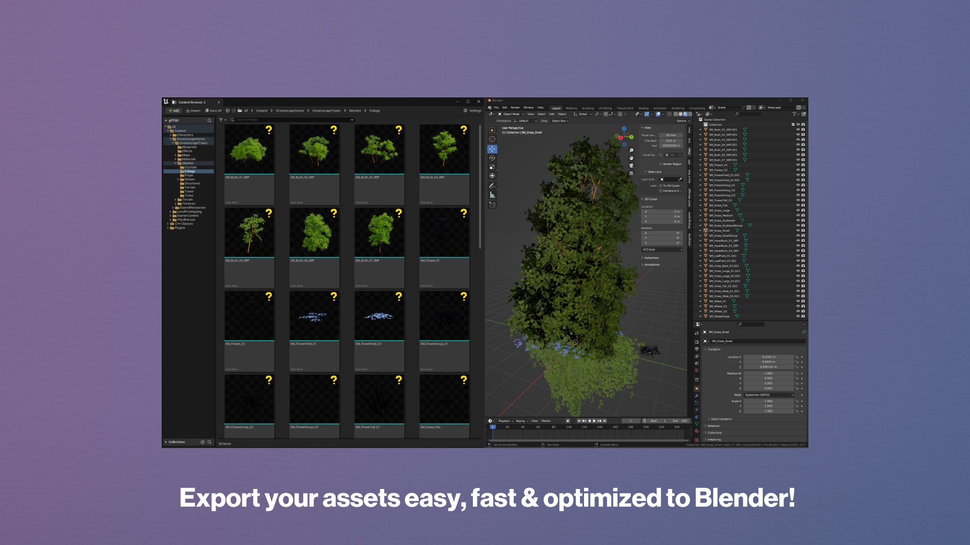 Unreal To Blender Exporter In Code Plugins Ue Marketplace Unreal To Blender Exporter In Code Plugins Ue Marketplace