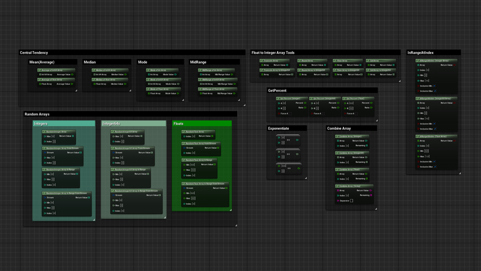 Math Extension Nodes and Functions in Code Plugins - UE Marketplace