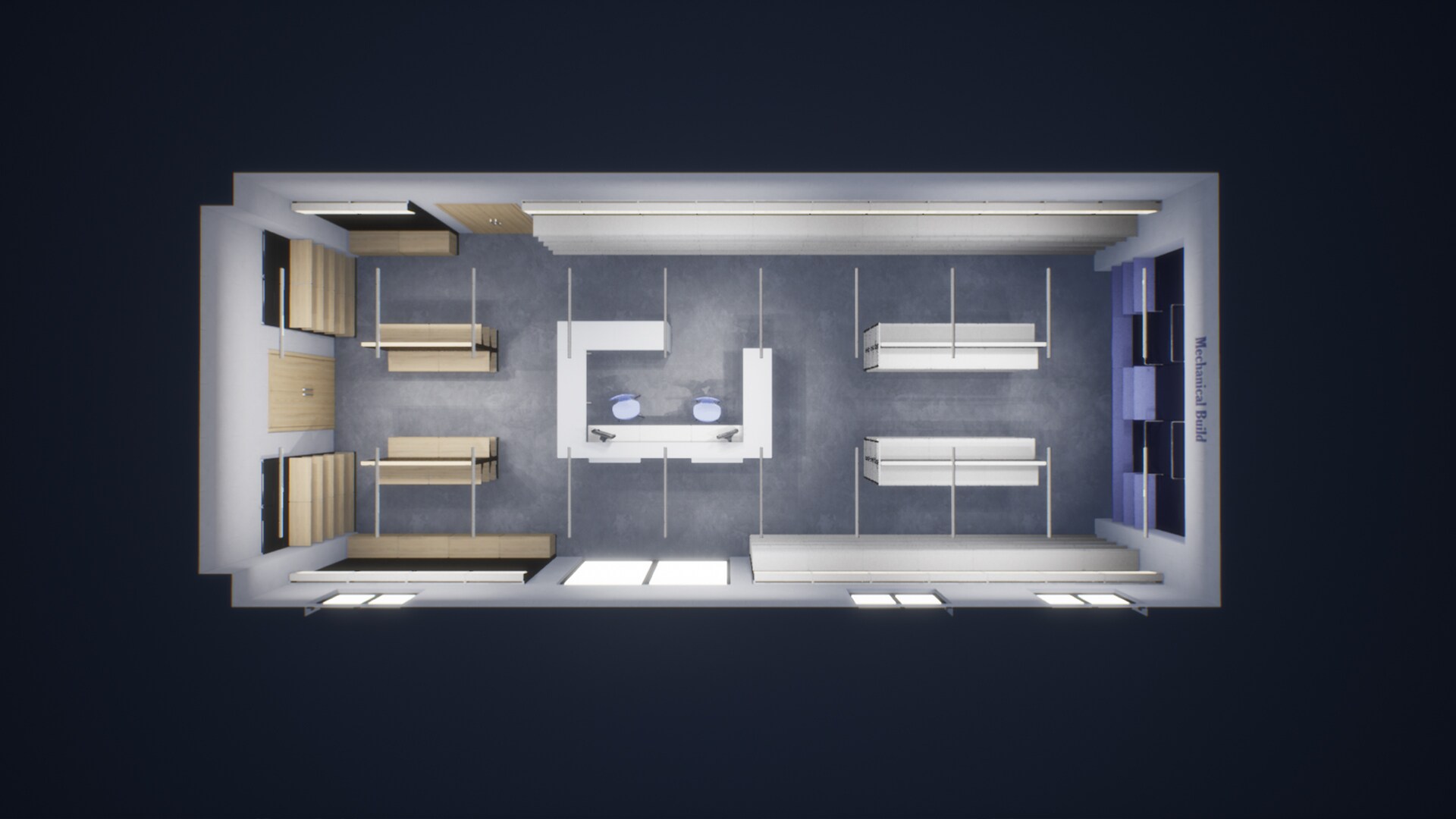 Mechanics Shop in Environments UE Marketplace