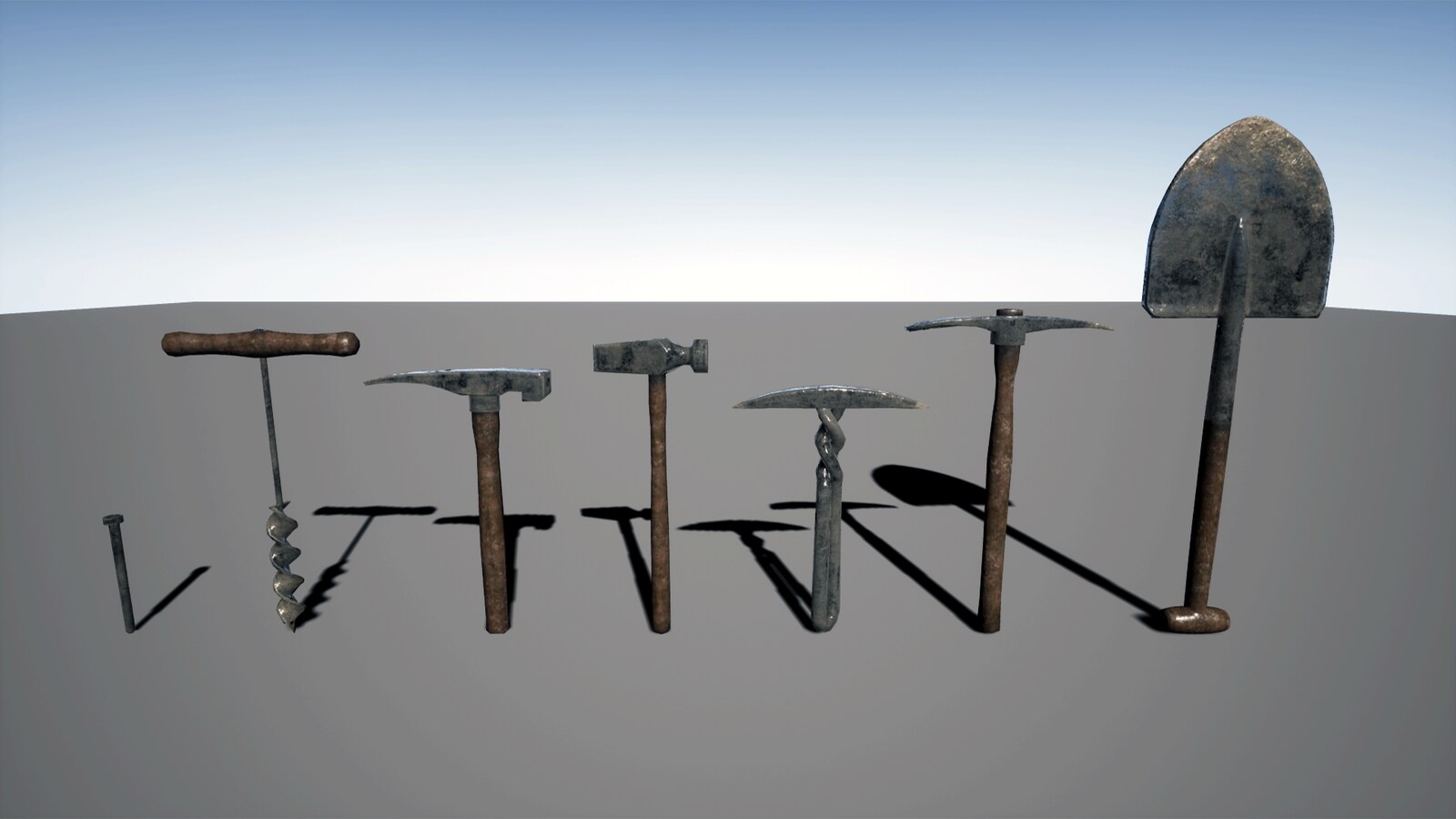 Mining Tools Pack, 카테고리 소품 UE 마켓플레이스