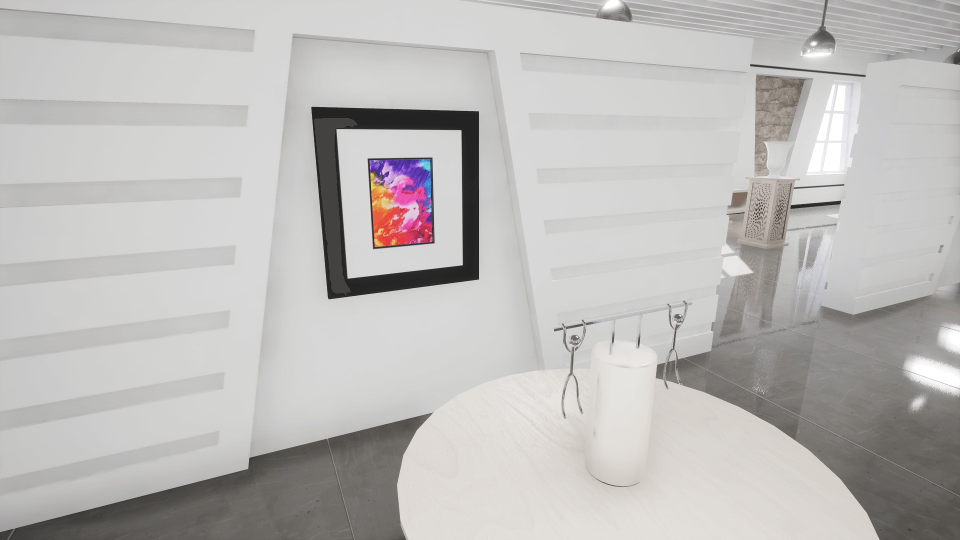 Modern Gallery in Architectural Visualization - UE Marketplace