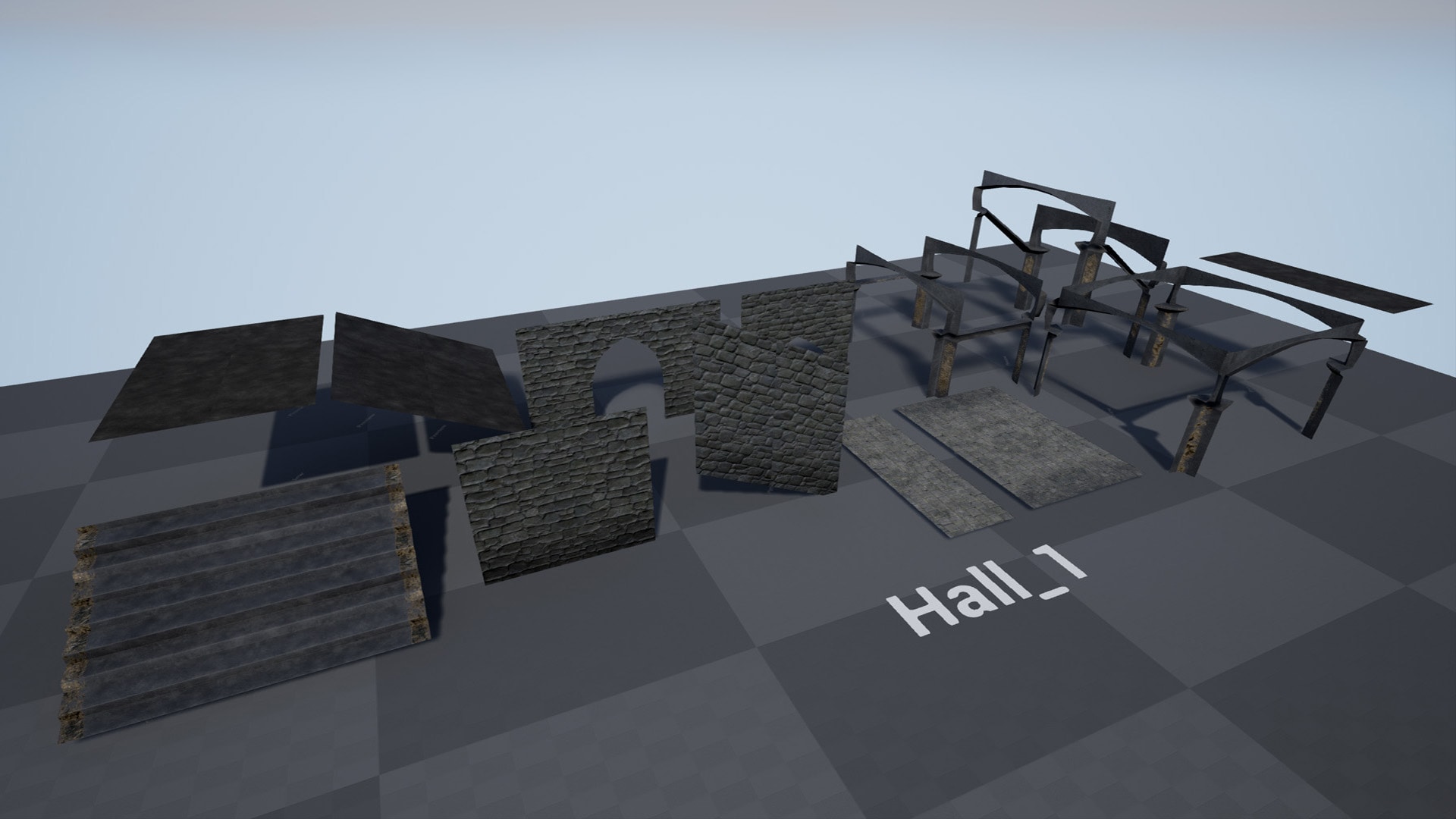 Modular Dungeon in Environments - UE Marketplace