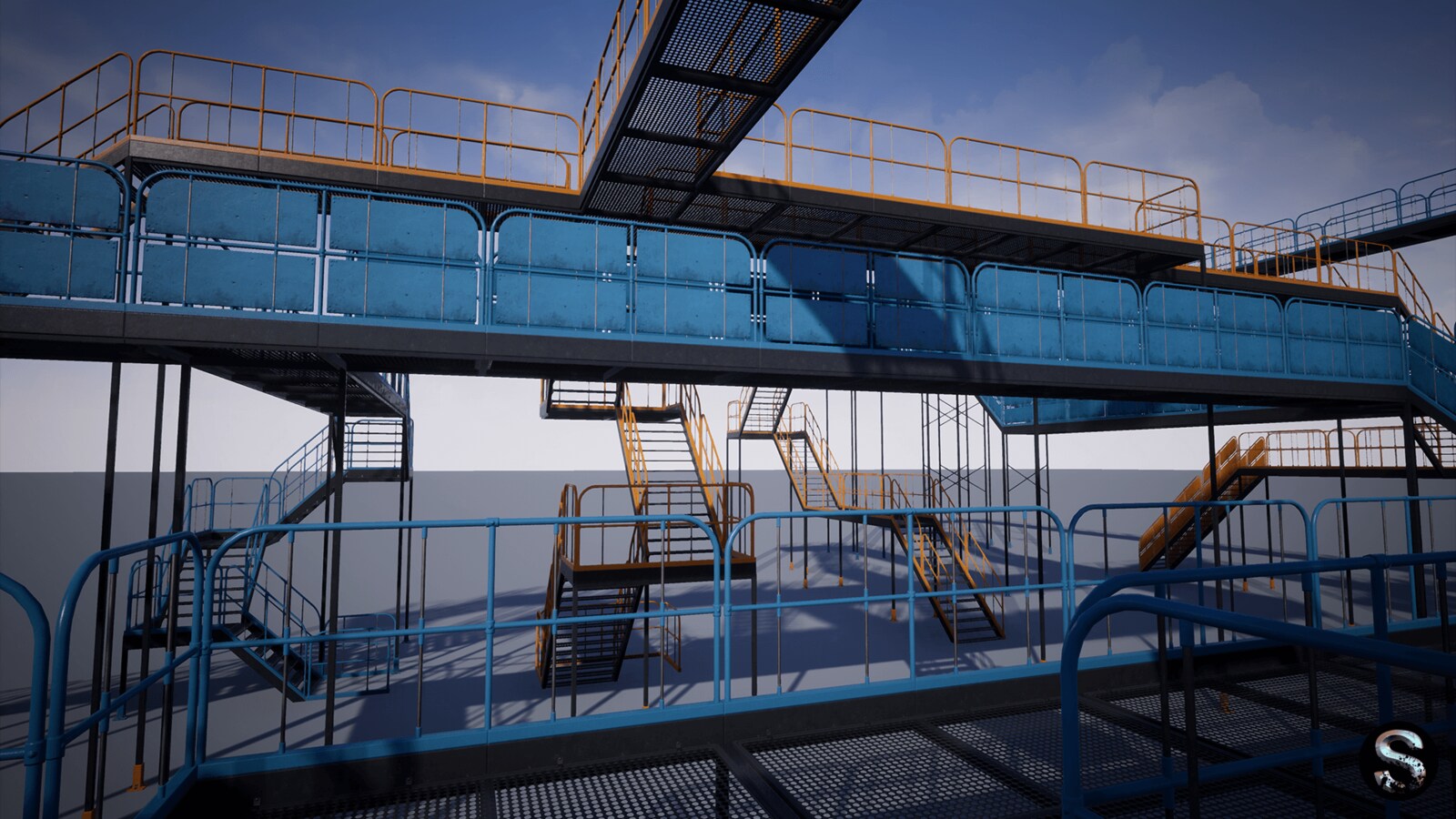 Modular Platform in Props UE Marketplace