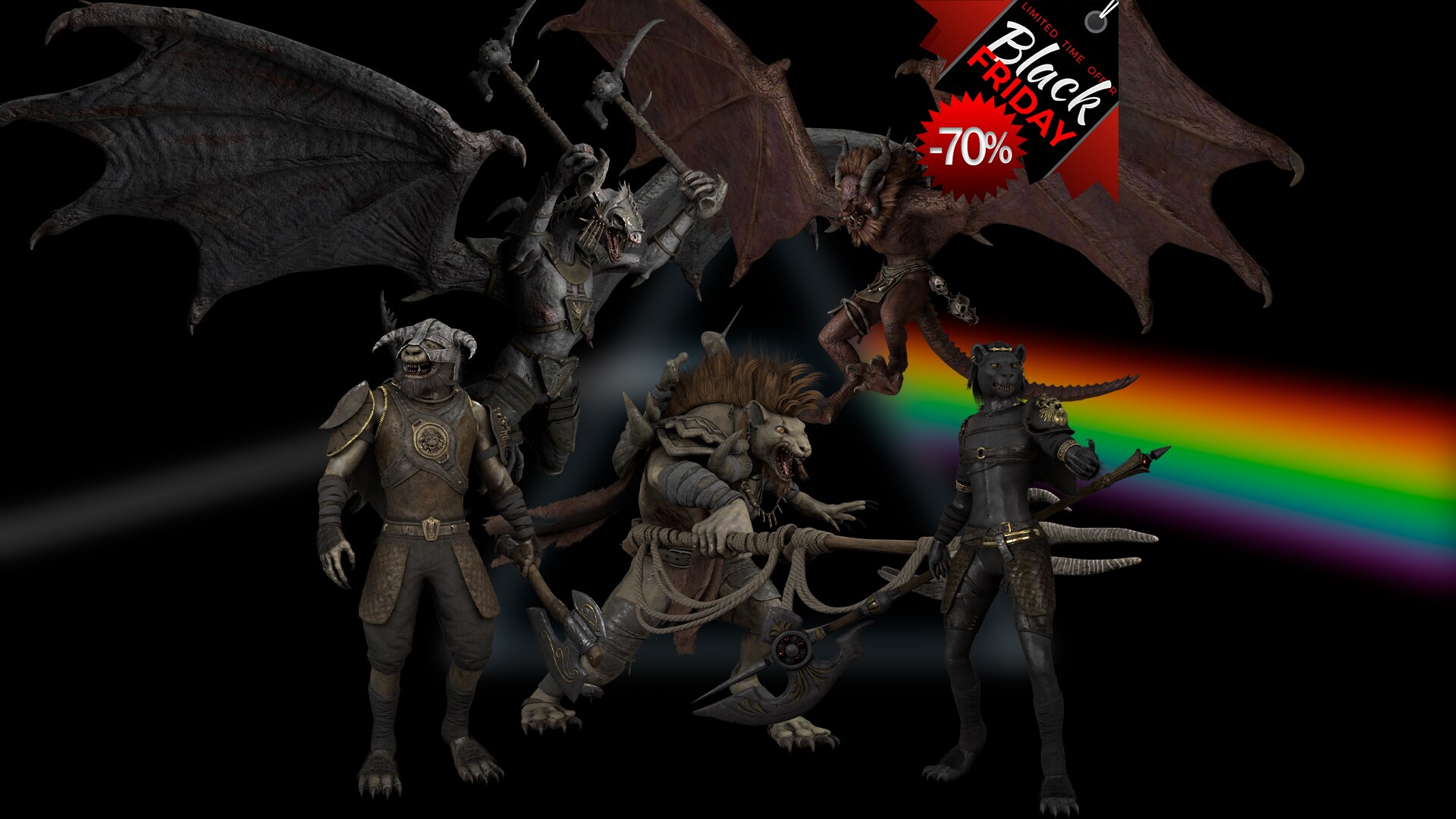 Monster Warrior Mega Bundle
