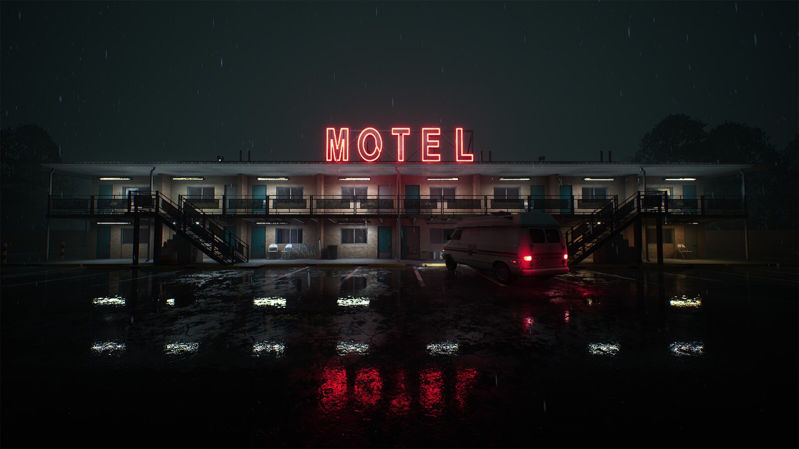 Modular Motel Kit in Environments UE Marketplace