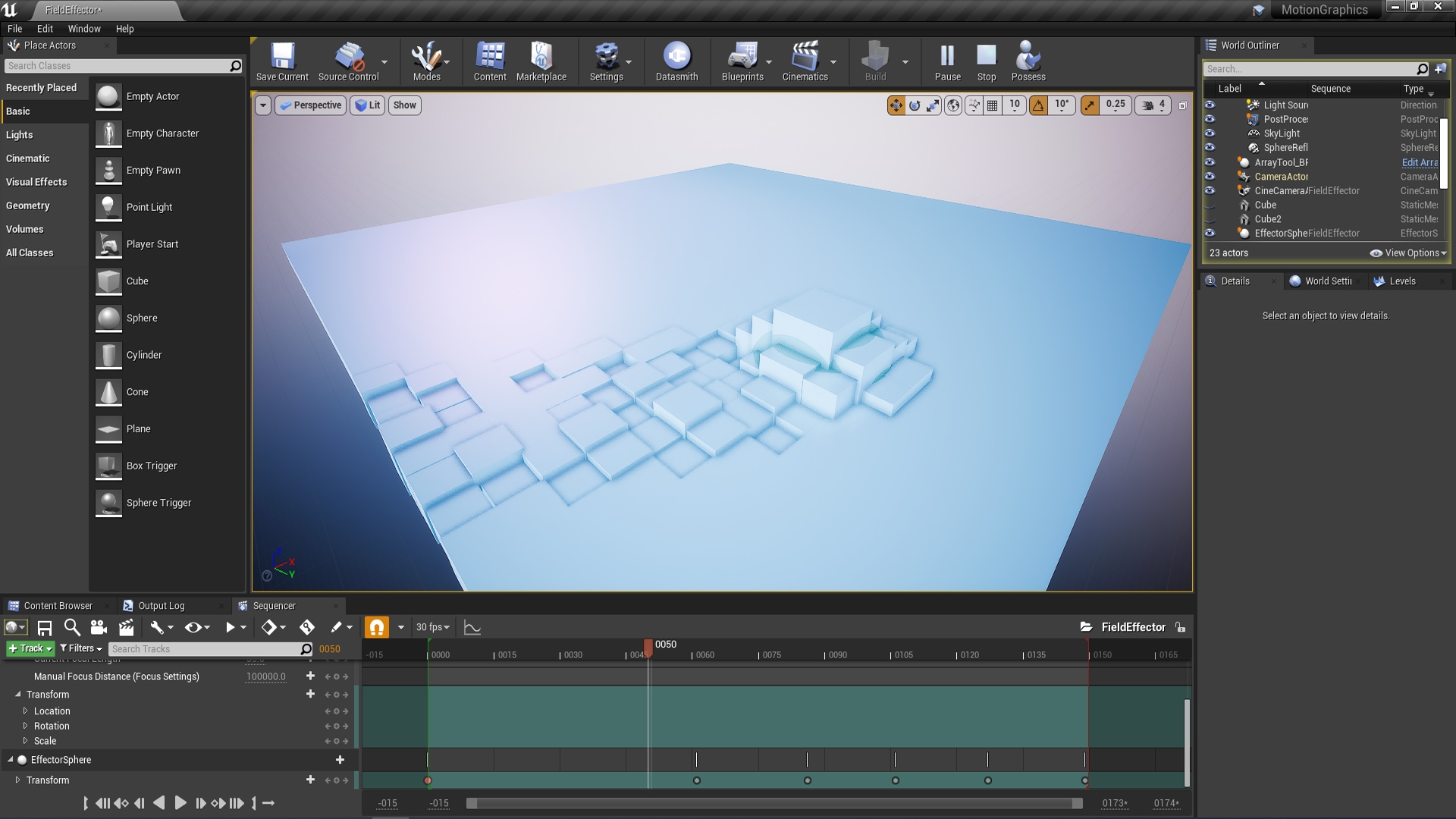 Motion Graphic Tools in Code Plugins UE Marketplace