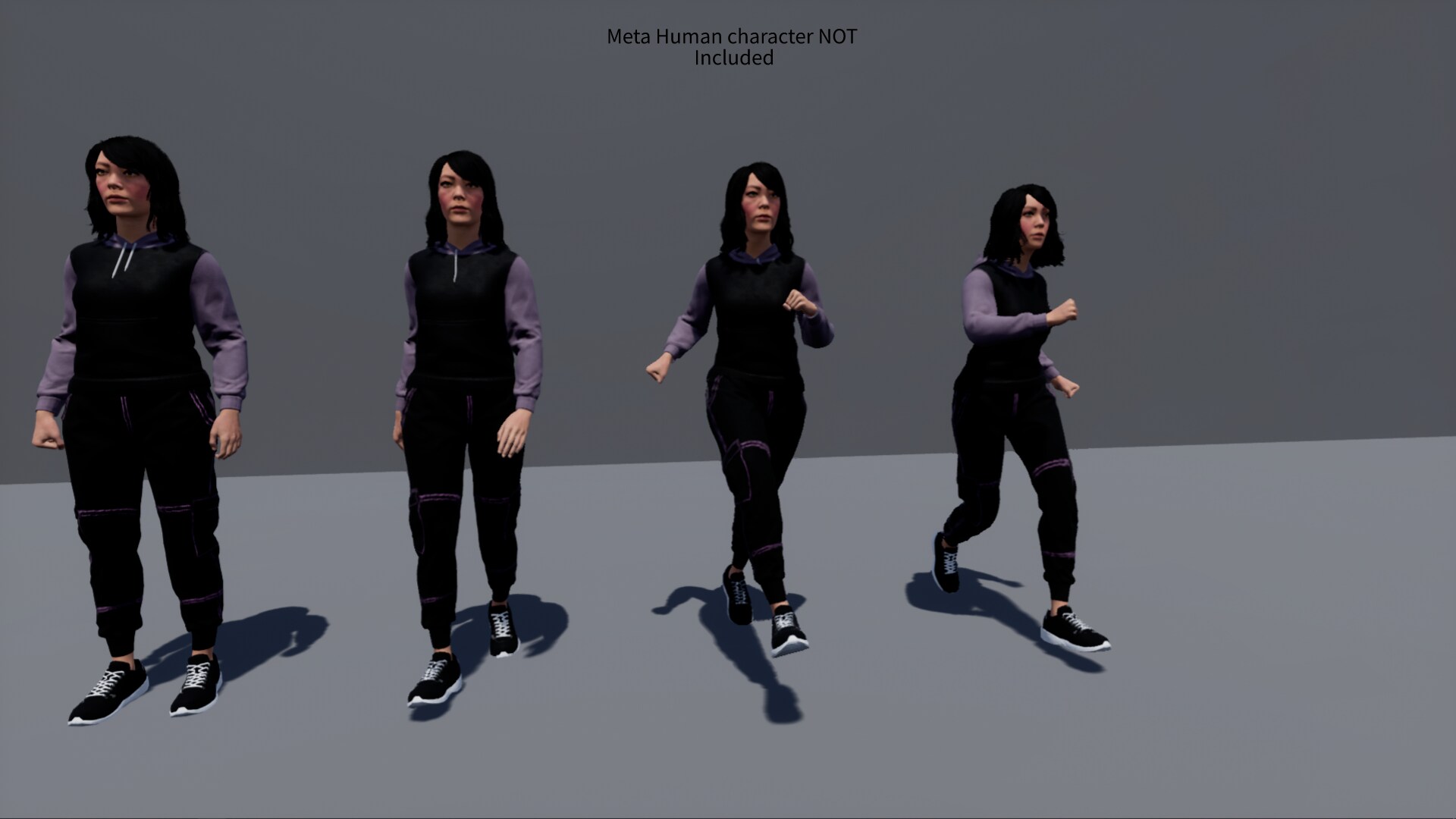Basic 8 Directional Movement Animation Pack in Characters - UE Marketplace
