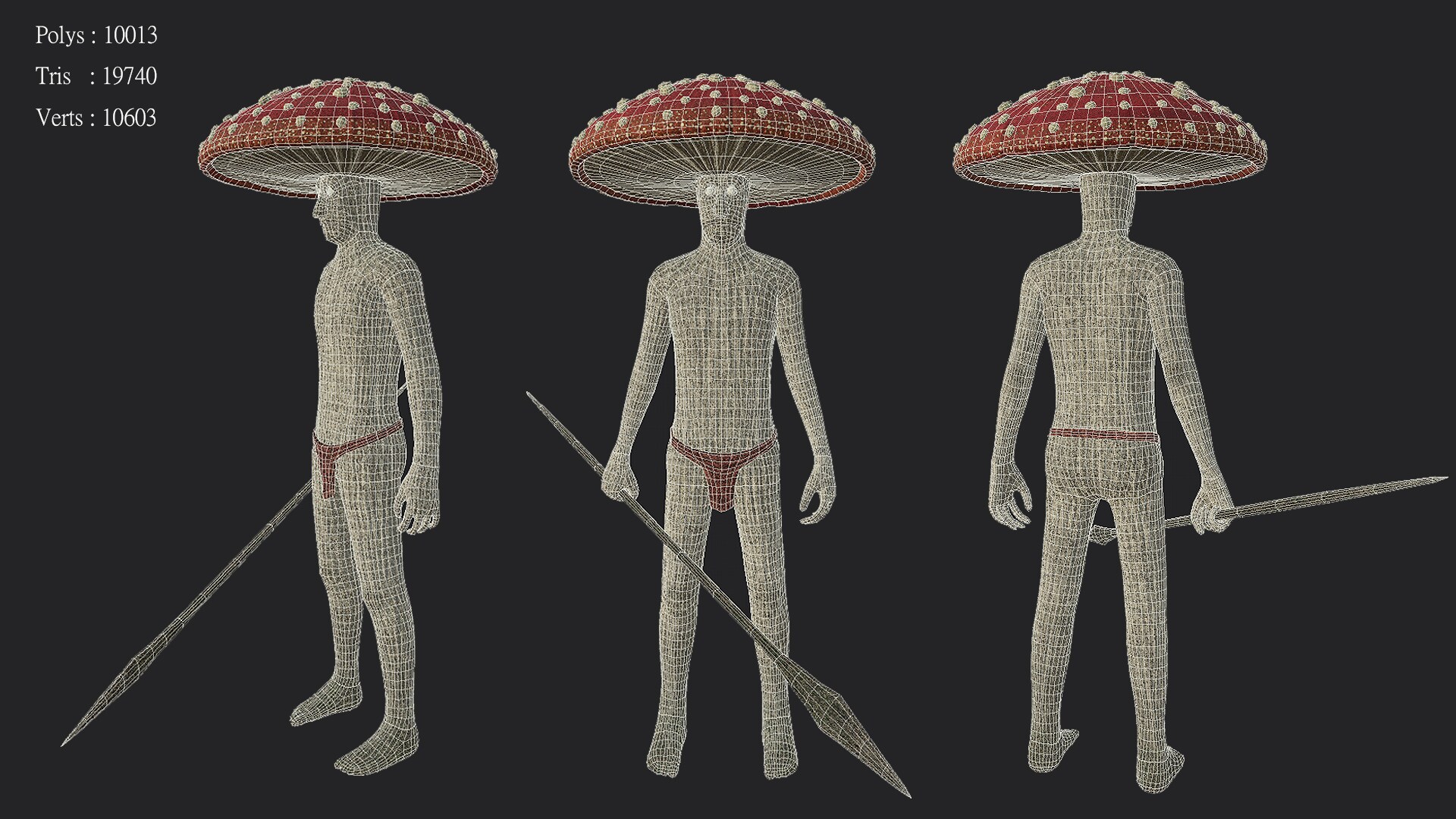 Mushroom Man in Characters UE Marketplace